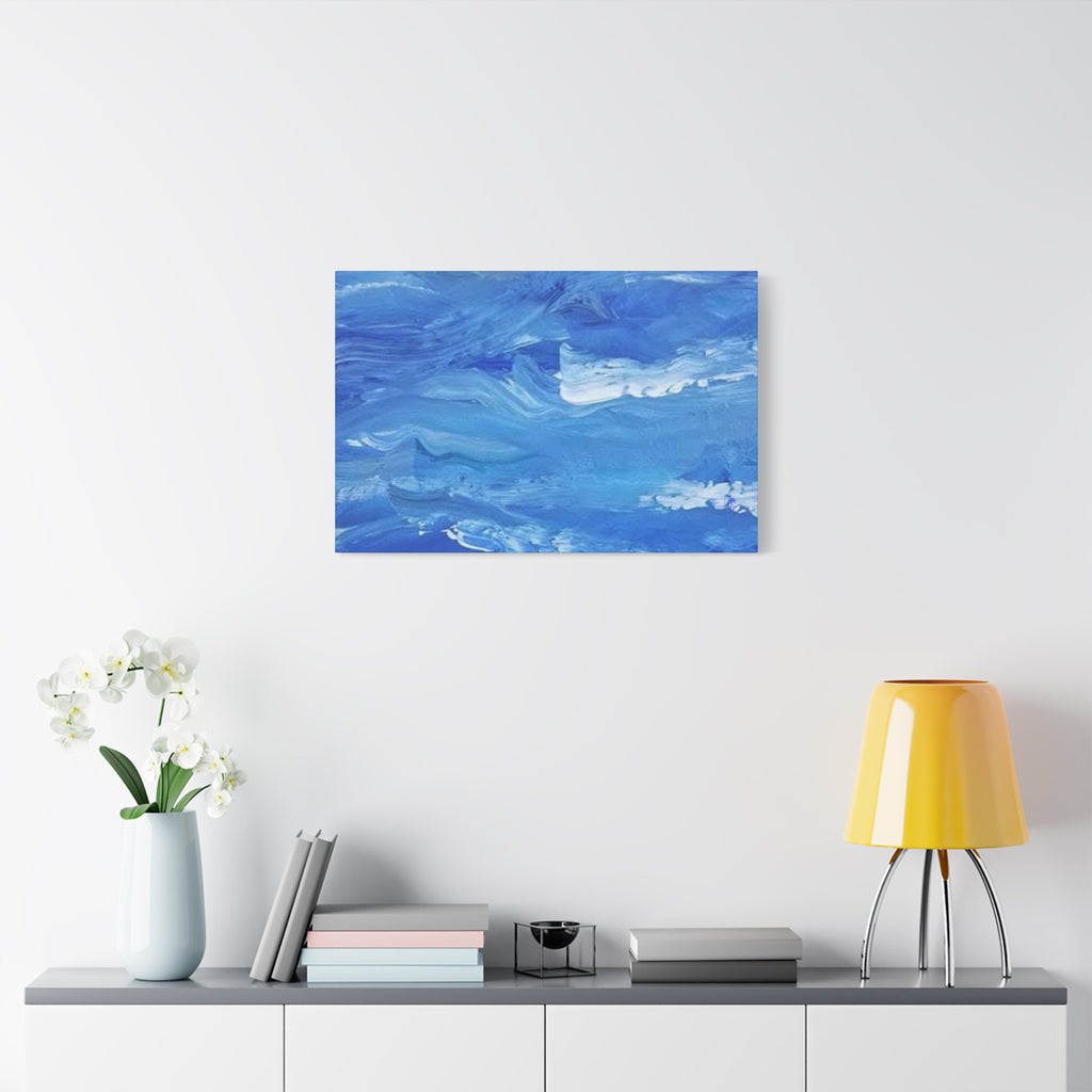 Canvas Wall Art - Blue Ocean Comfort