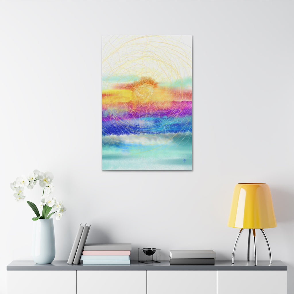 Sunrise Radiance Canvas