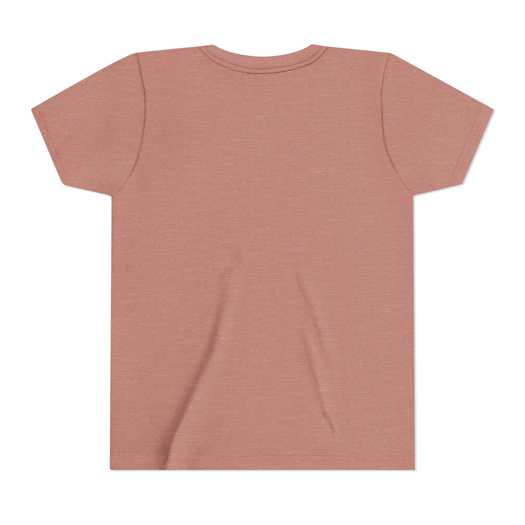 Axolotl Sunset Kids Tee — Cute Sunglasses Beach Axolotl Youth T-Shirt