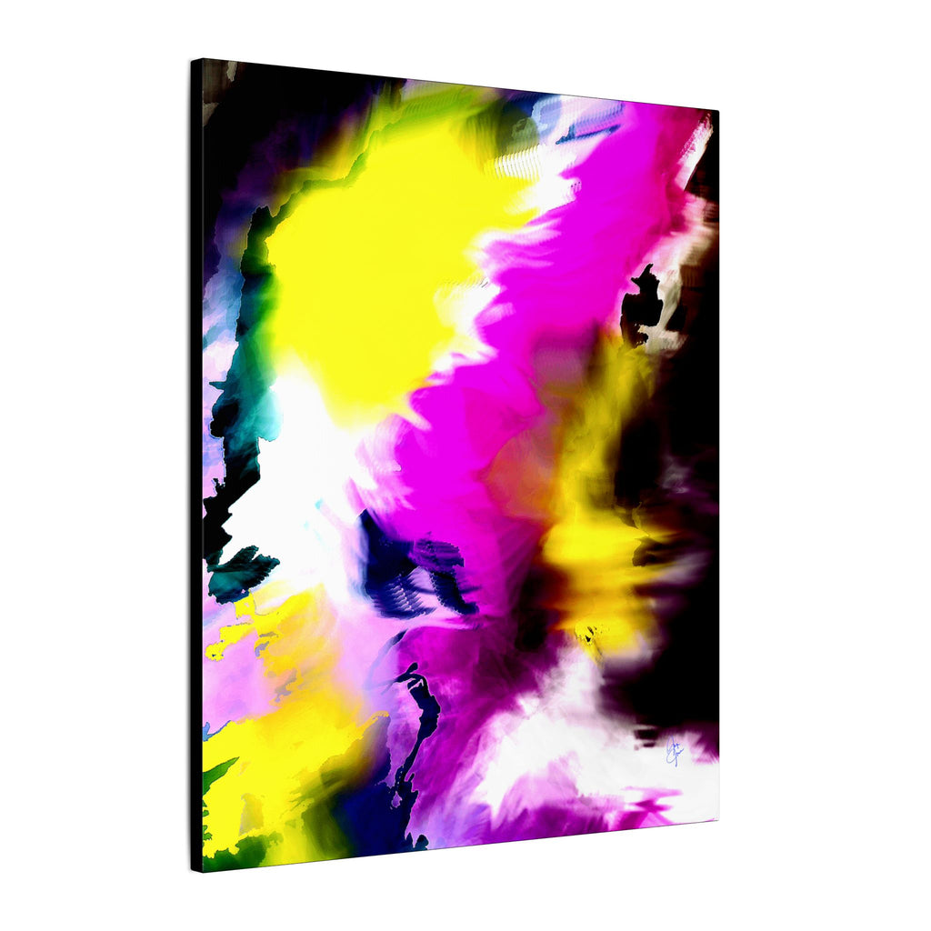 Abstract Color Splash Matte Canvas Wall Art