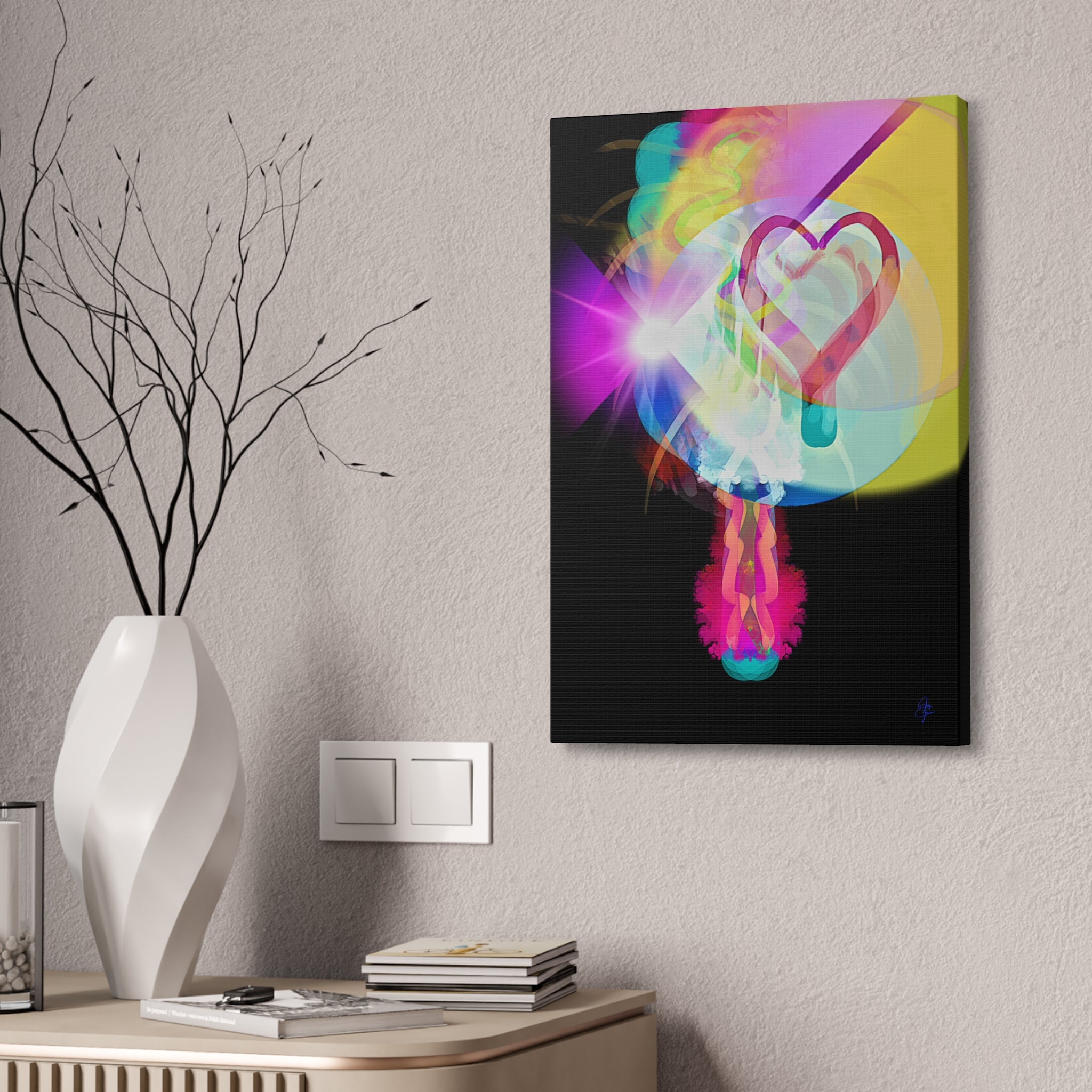 God's Love Canvas Wall Art - Stretched 1.5"