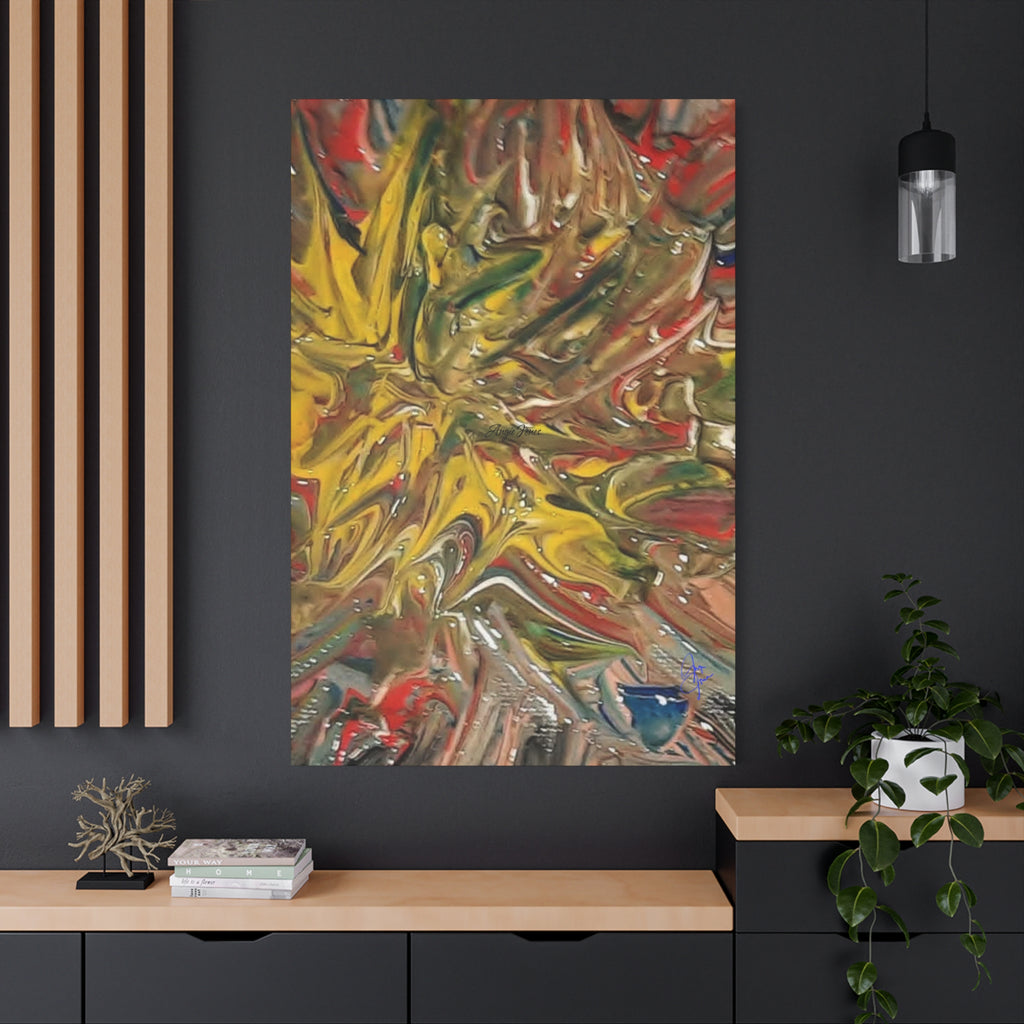 Vibrant Abstract Wall Art Canvas