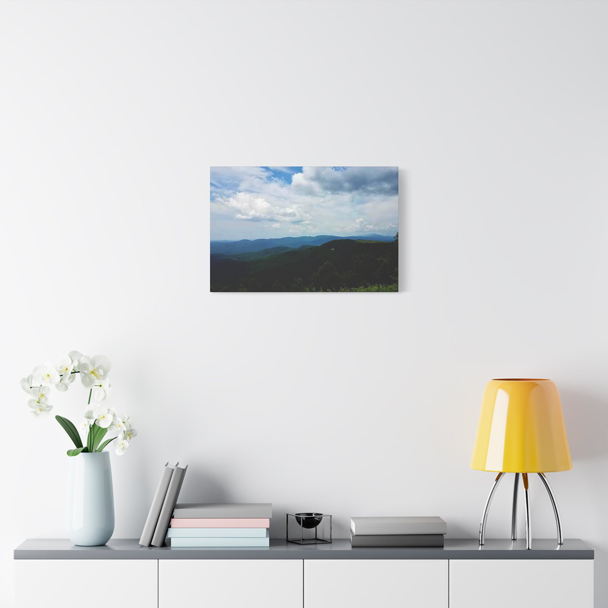 Blue Ridge Mountains Canvas Print — Matte Stretched Wall Art