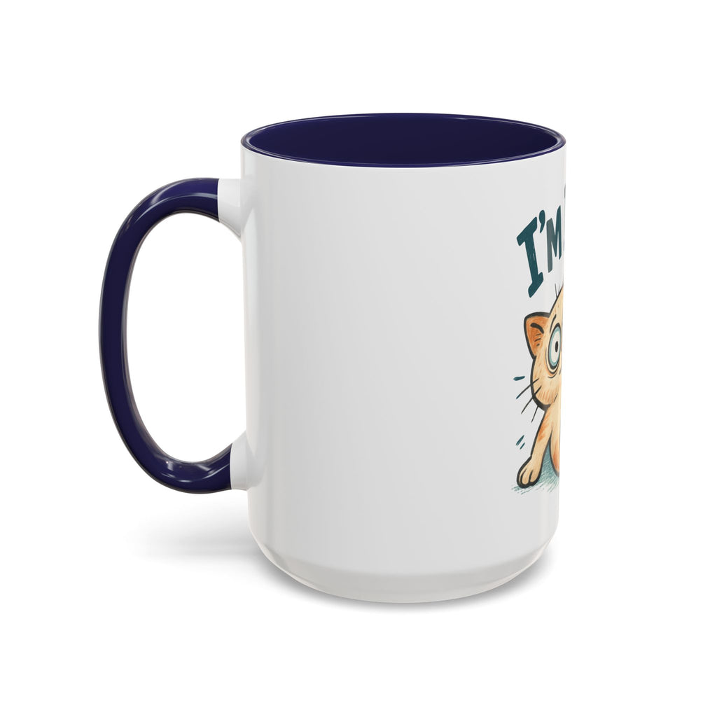 I’m Done! Cat Coffee Mug — Funny Sleepy Cat Accent Mug (11/15oz)