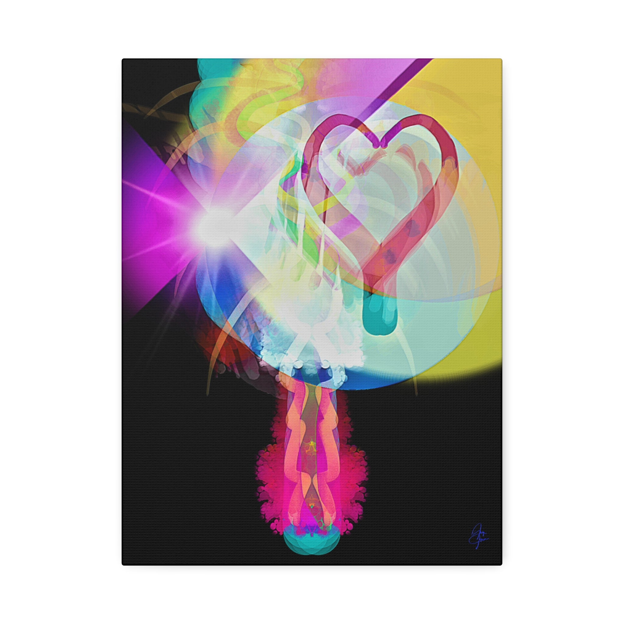 God's Love Canvas Wall Art - Stretched 1.5"