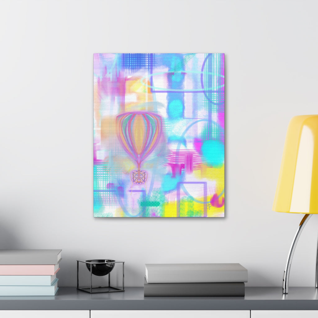 Hot Air Balloon Ride Canvas Print — Stretched 1.5"