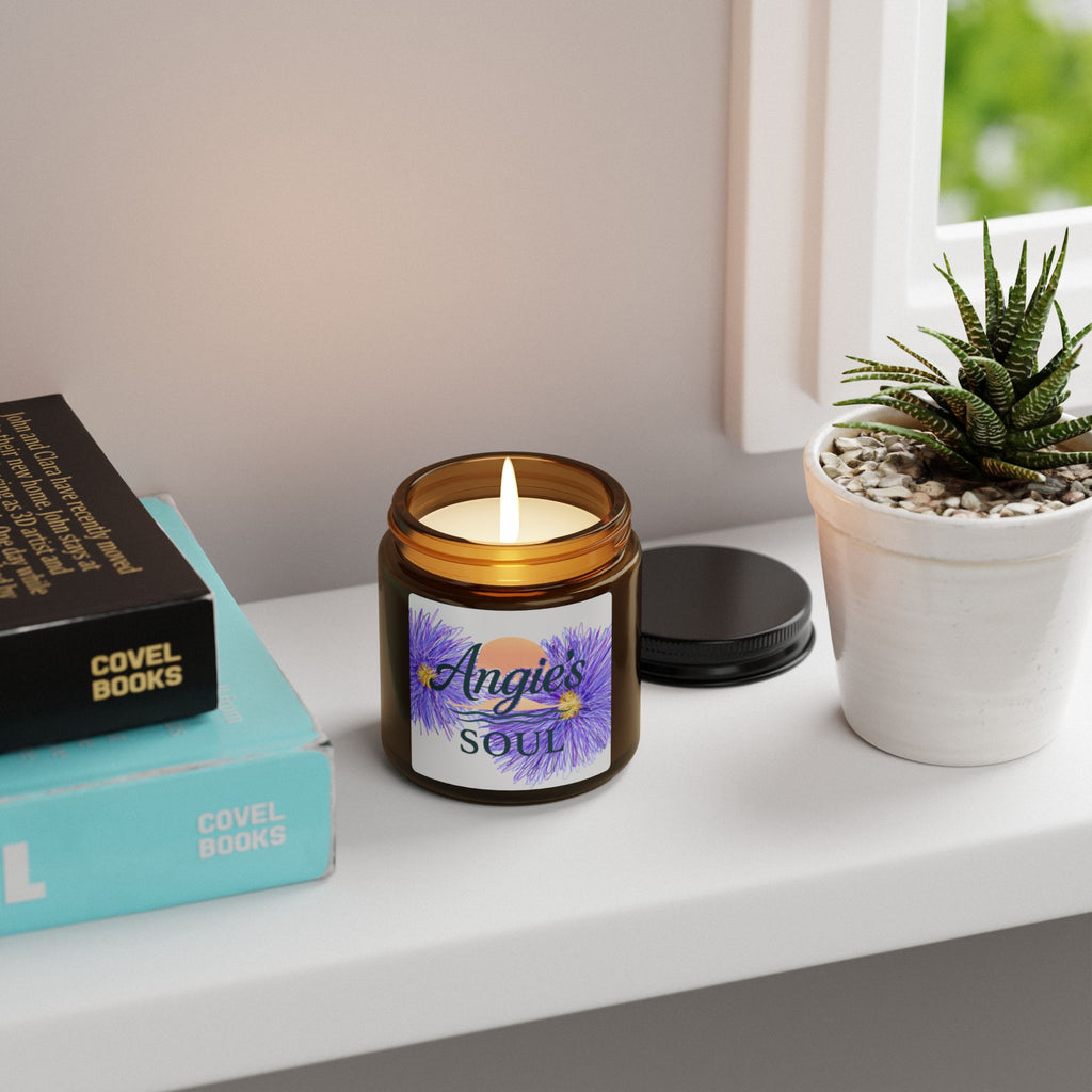 Angie's Soul Scented Soy Candle — Amber Jar (Multi-Size)
