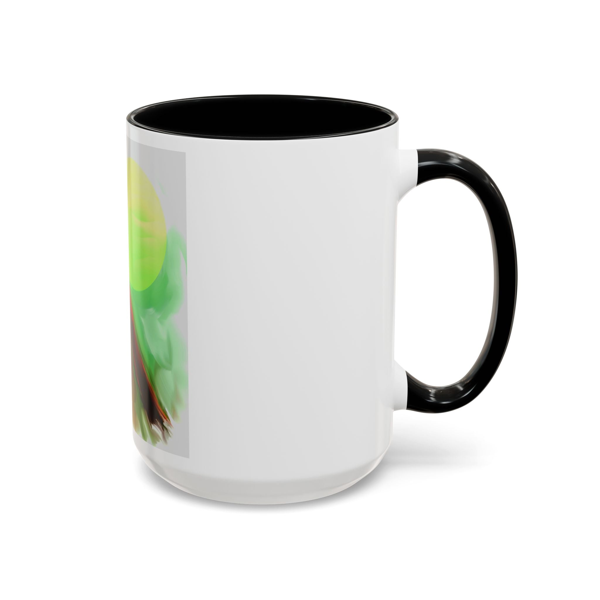 Cardinal Bird Accent Coffee Mug — Red Cardinal Sunrise Art Ceramic Mug (11/15 oz)