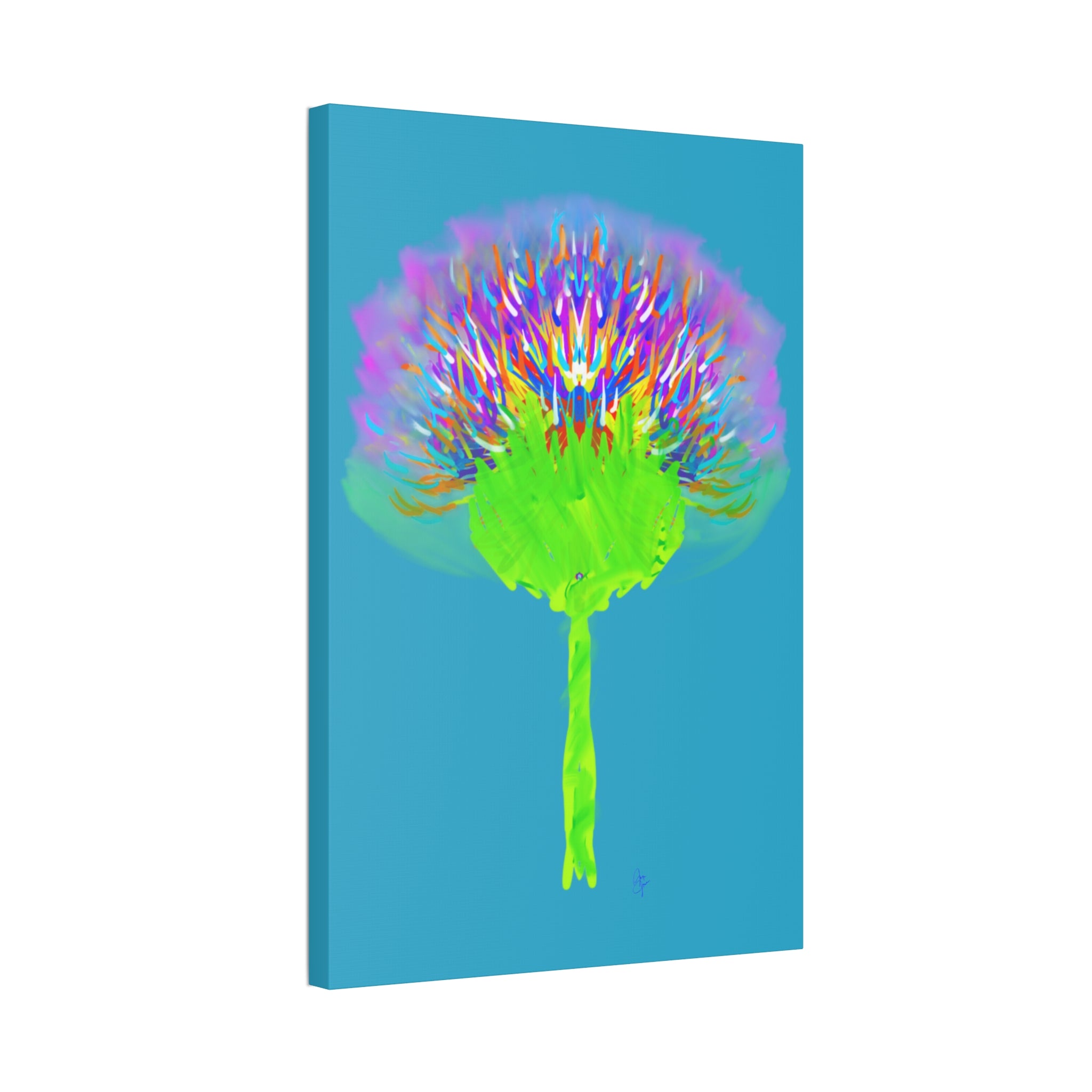 Vibrant Bloom Canvas