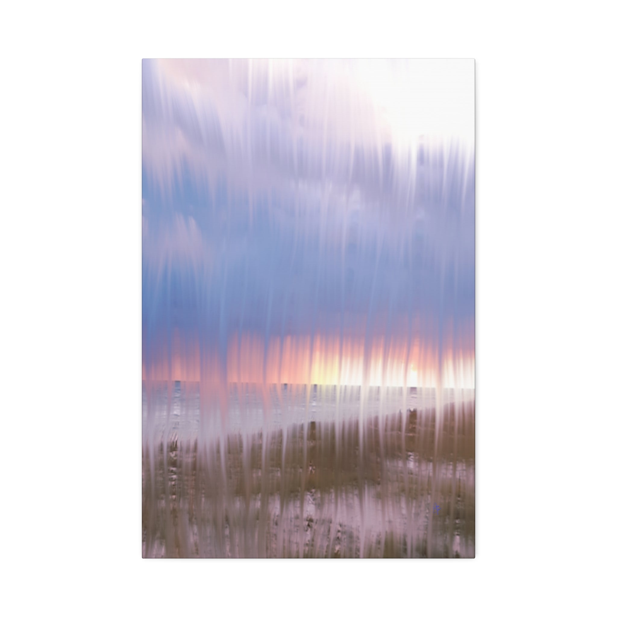 Abstract Sunset Canvas Print — Stretched 1.5"