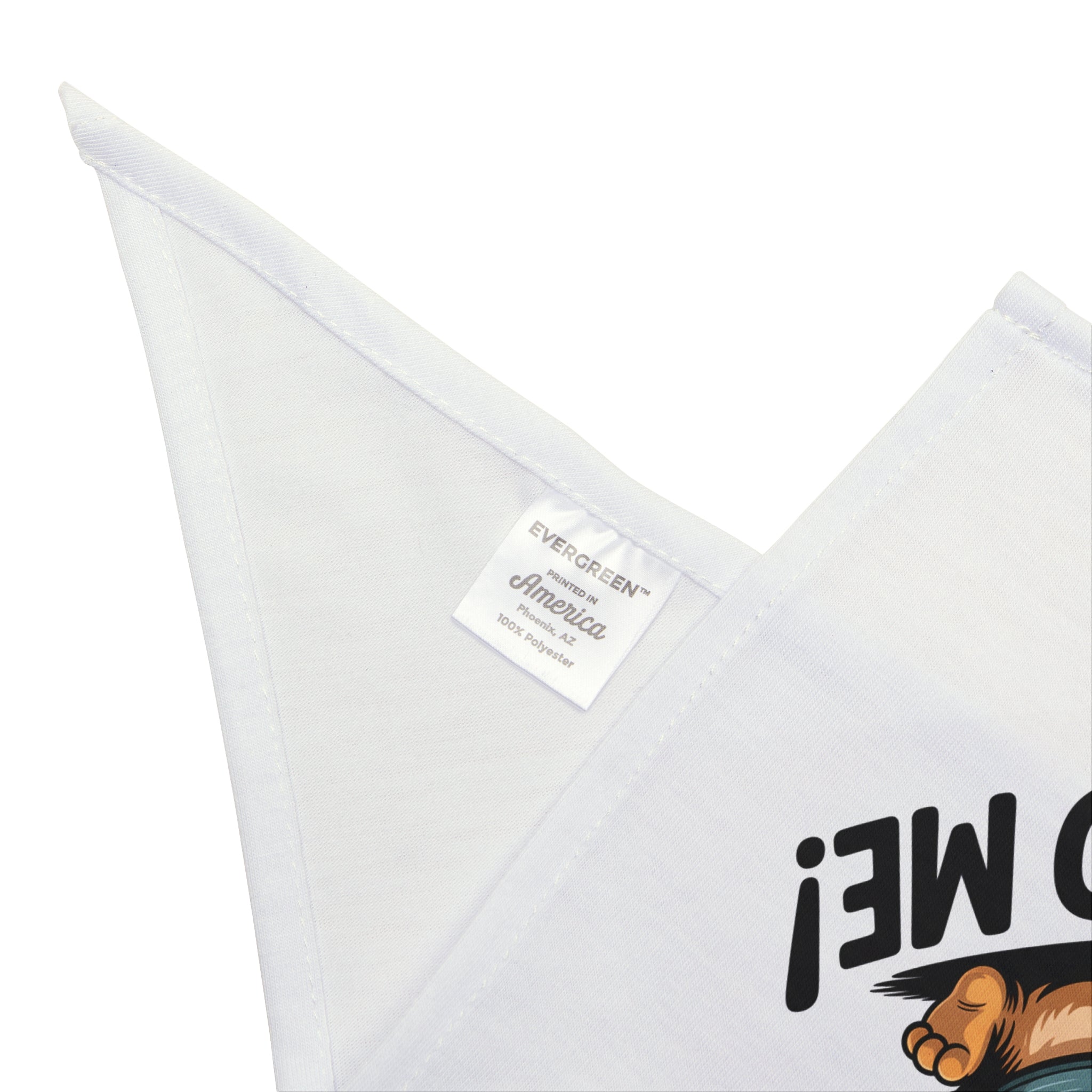 Cute Cartoon Pet Bandana – Yada Yada Yada, Feed Me! - Ideal for Dog Lovers and Pet Celebrations