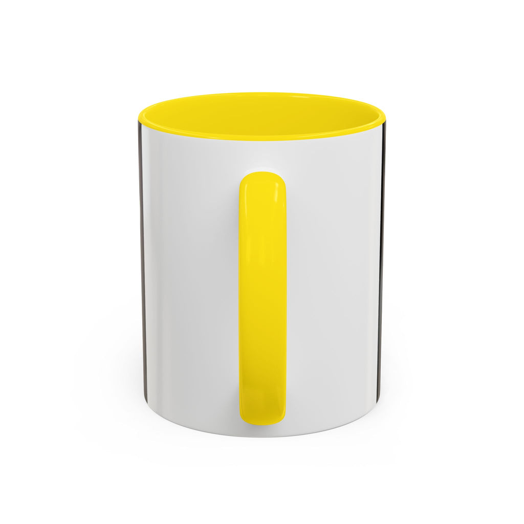 Abstract 'Live Your Life' Accent Coffee Mug — Colorful Artistic Ceramic Mug (11/15oz)
