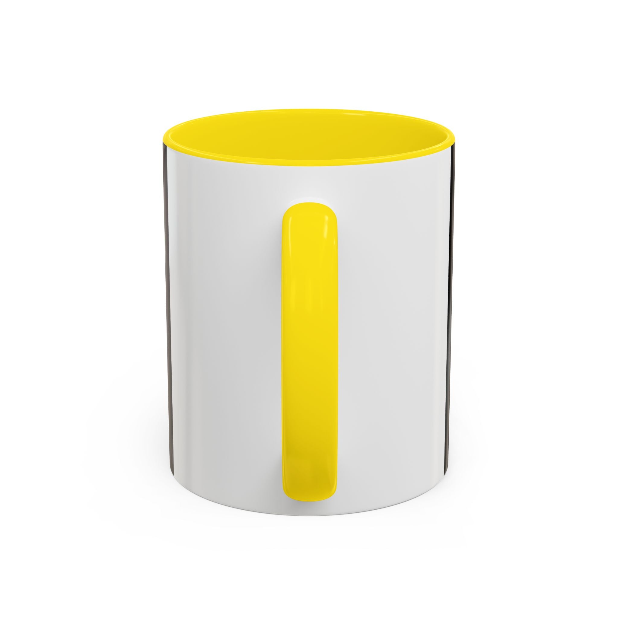 Abstract 'Live Your Life' Accent Coffee Mug — Colorful Artistic Ceramic Mug (11/15oz)