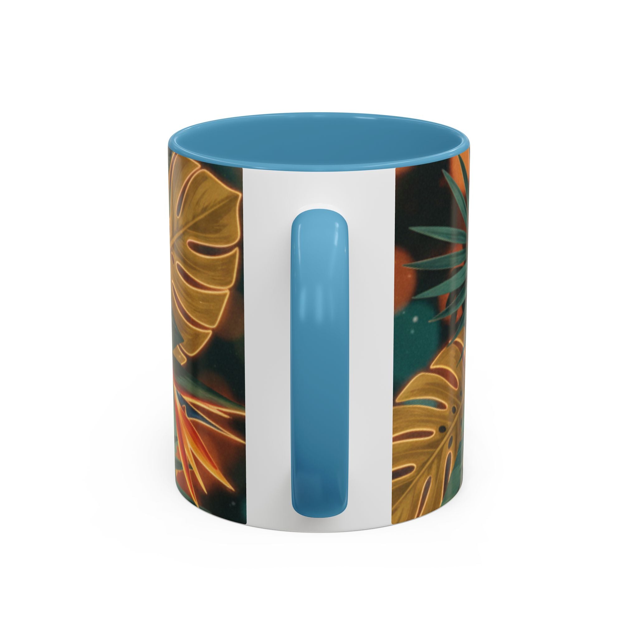 Hibiscus Tropical Coffee Mug — Floral Island Accent Mug (11/15 oz)