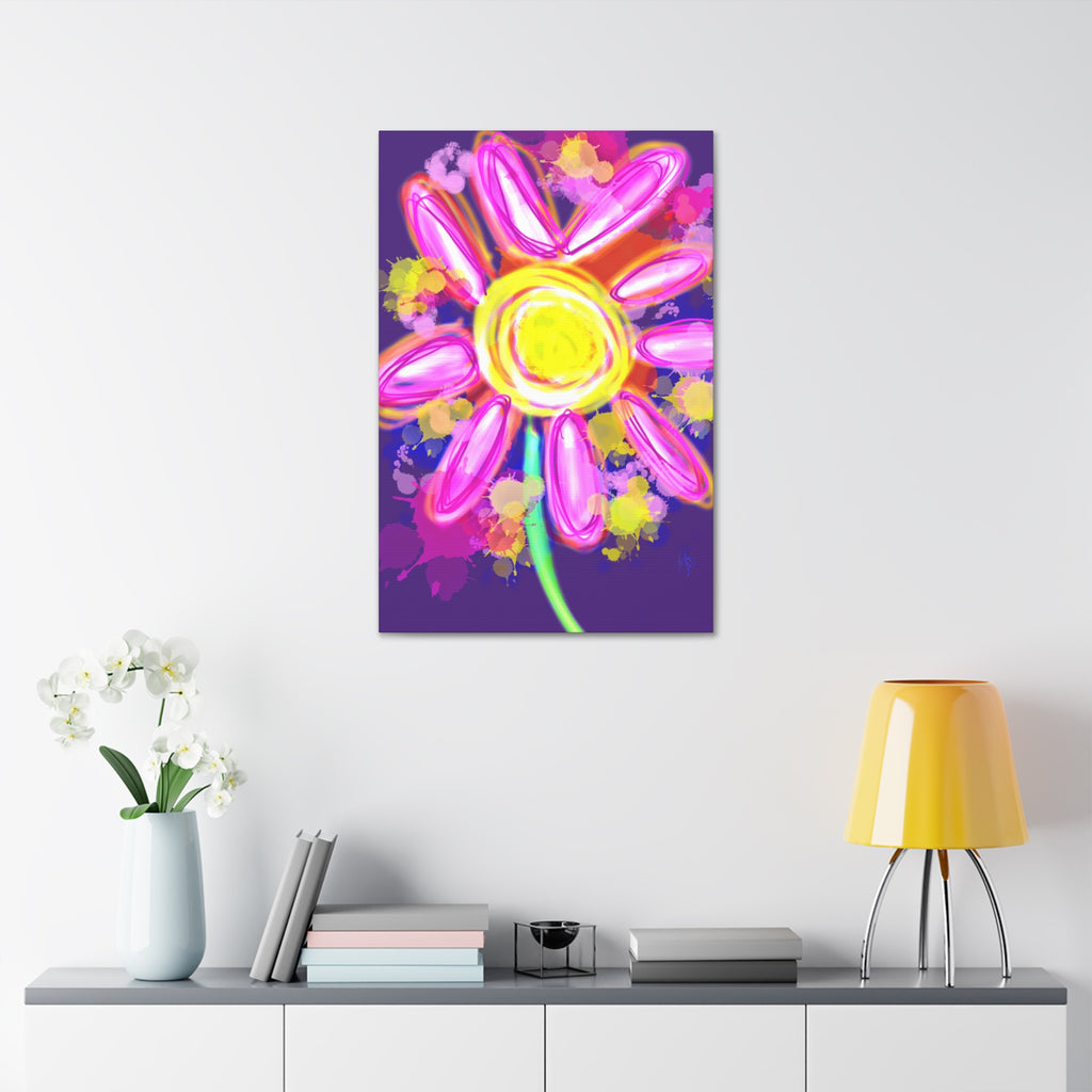 Bright Sunshine Daisy Canvas