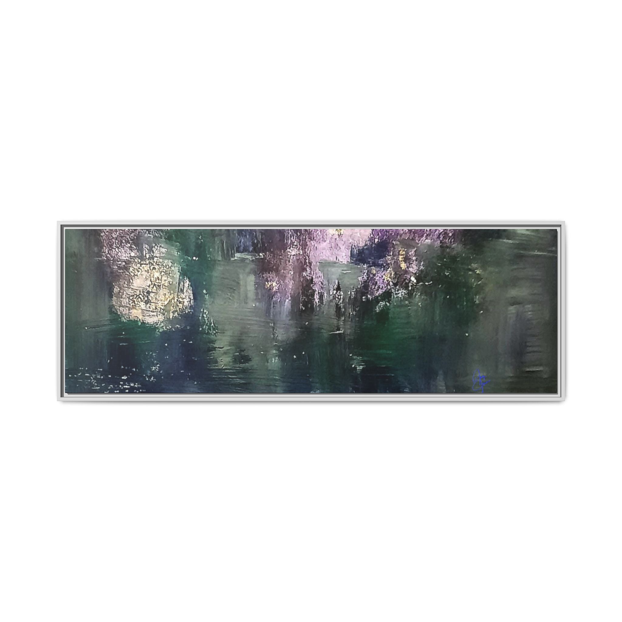 Impressionism Vibes Matte Canvas Print (Framed)