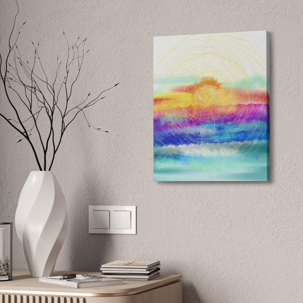 Sunrise Radiance Canvas