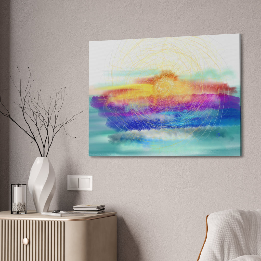 Sunrise Radiance Canvas