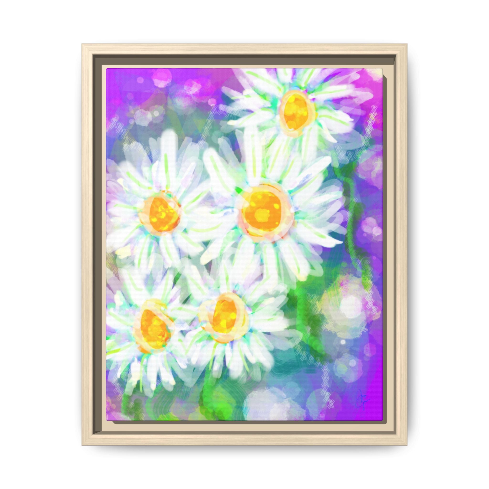 Matte Canvas, Framed (Multi-color)