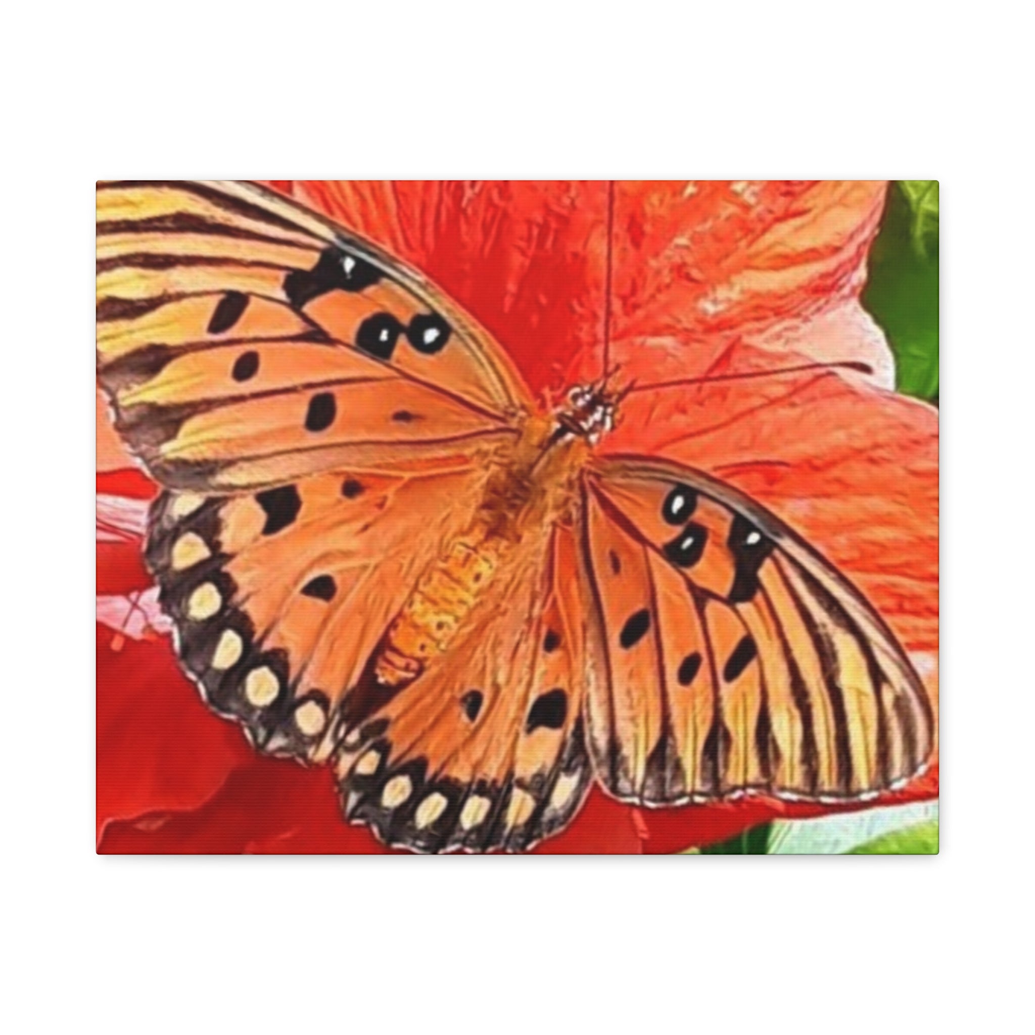 Vibrant Butterfly Canvas Art