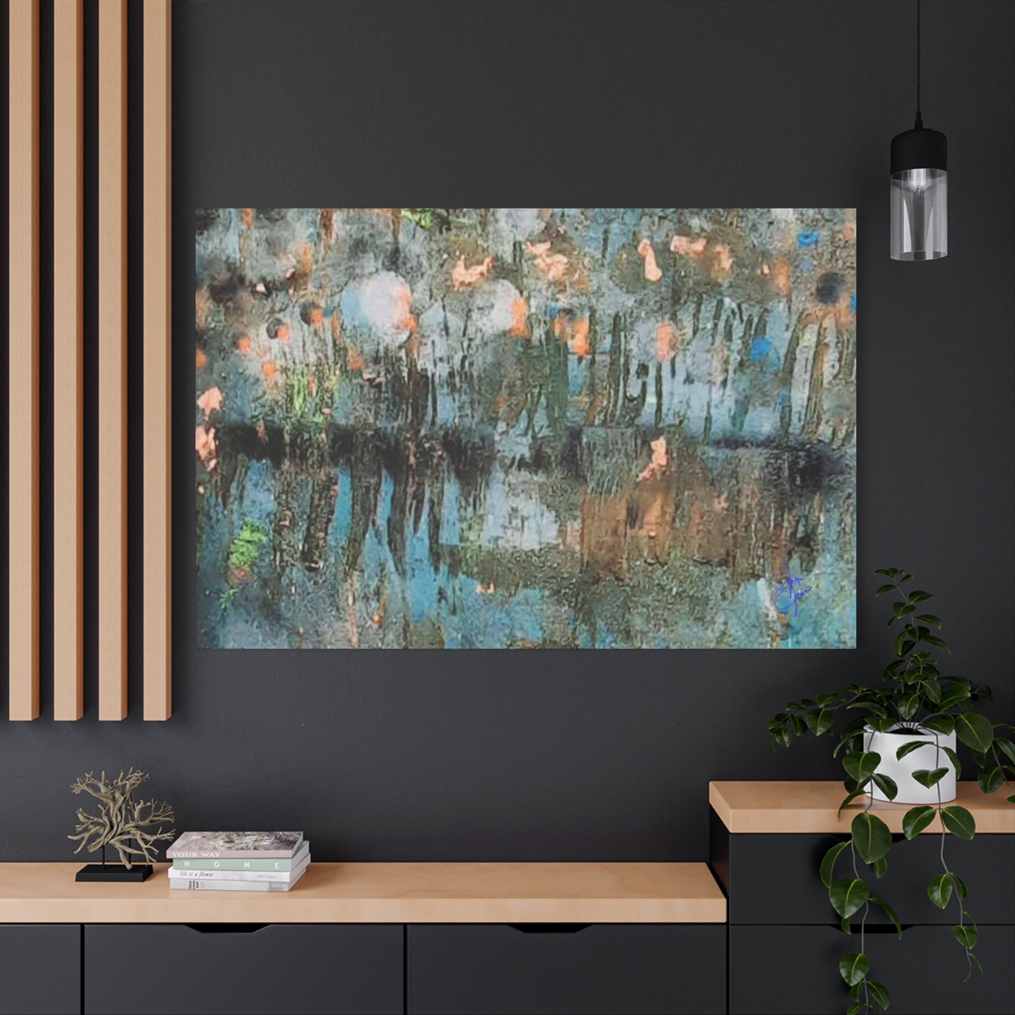 Shadows by Artist-Angie Jones — Matte Stretched Canvas 1.25"