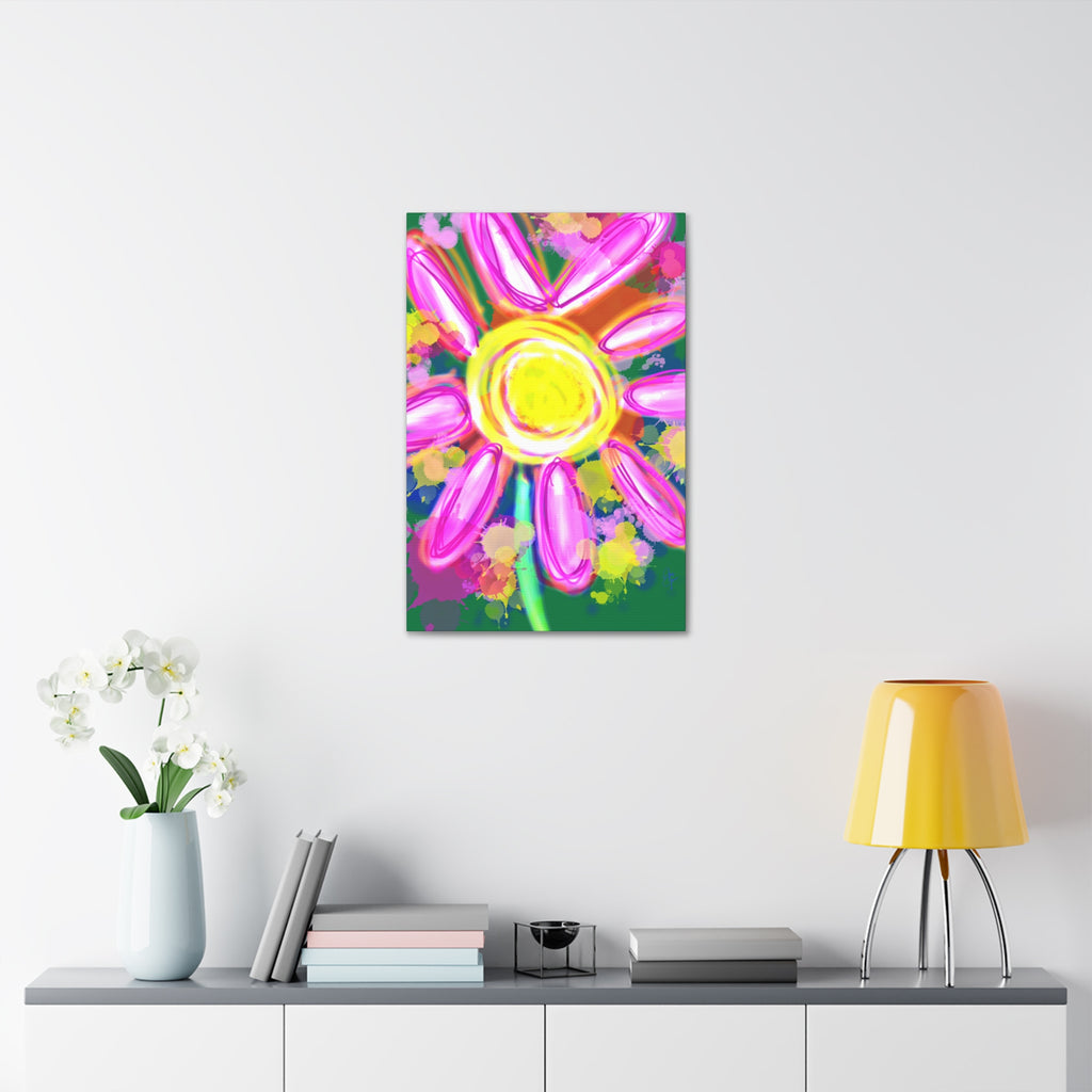 Bright Sunshine Daisy Canvas