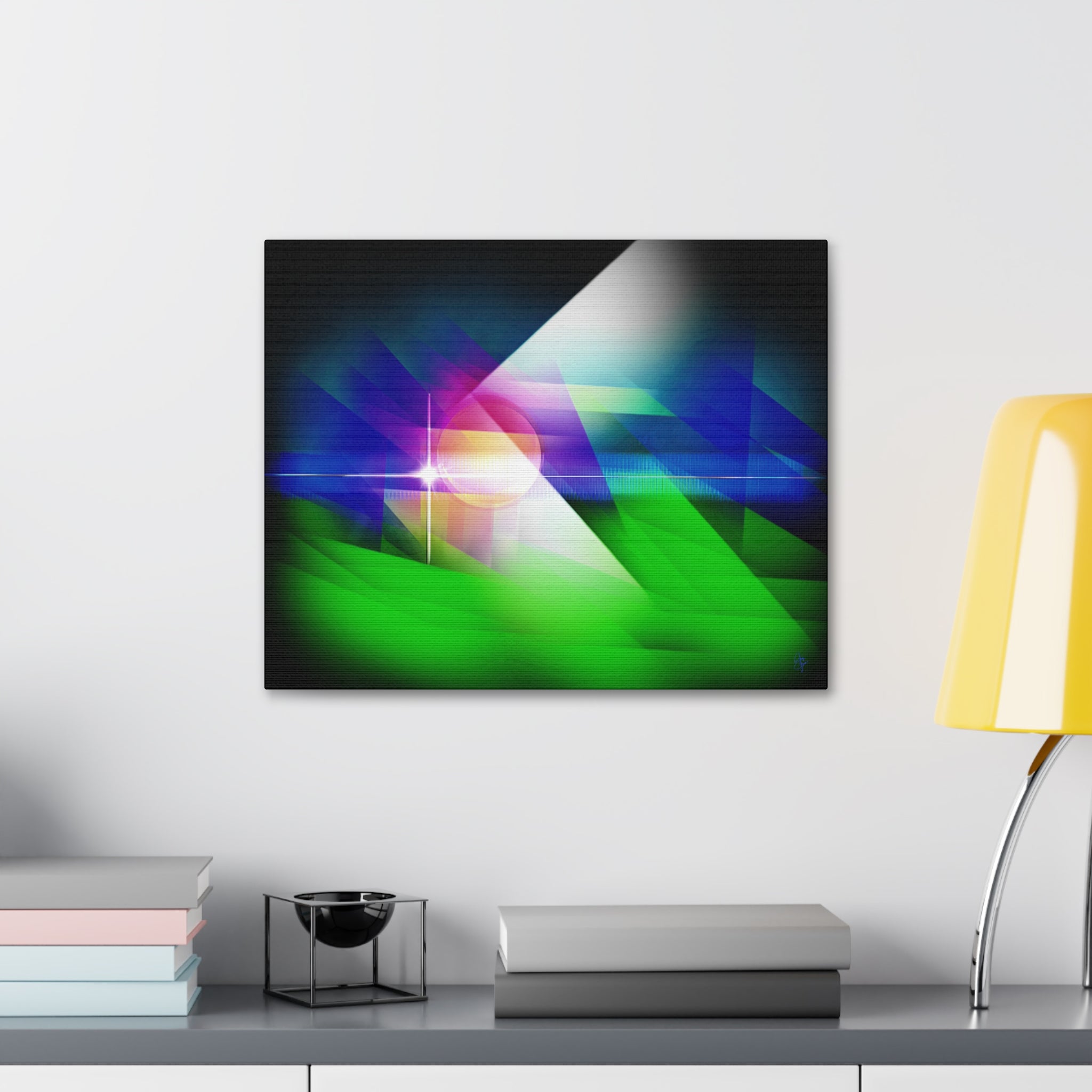 Let There Be Light! Stretched Canvas Wall Art — 1.5" Depth