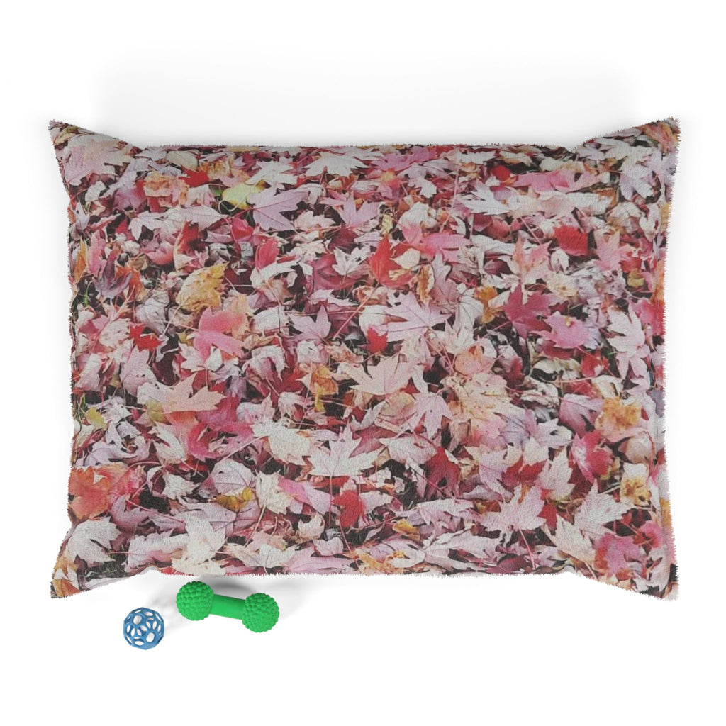 Cozy Floral Pet Bed for Dogs and Cats