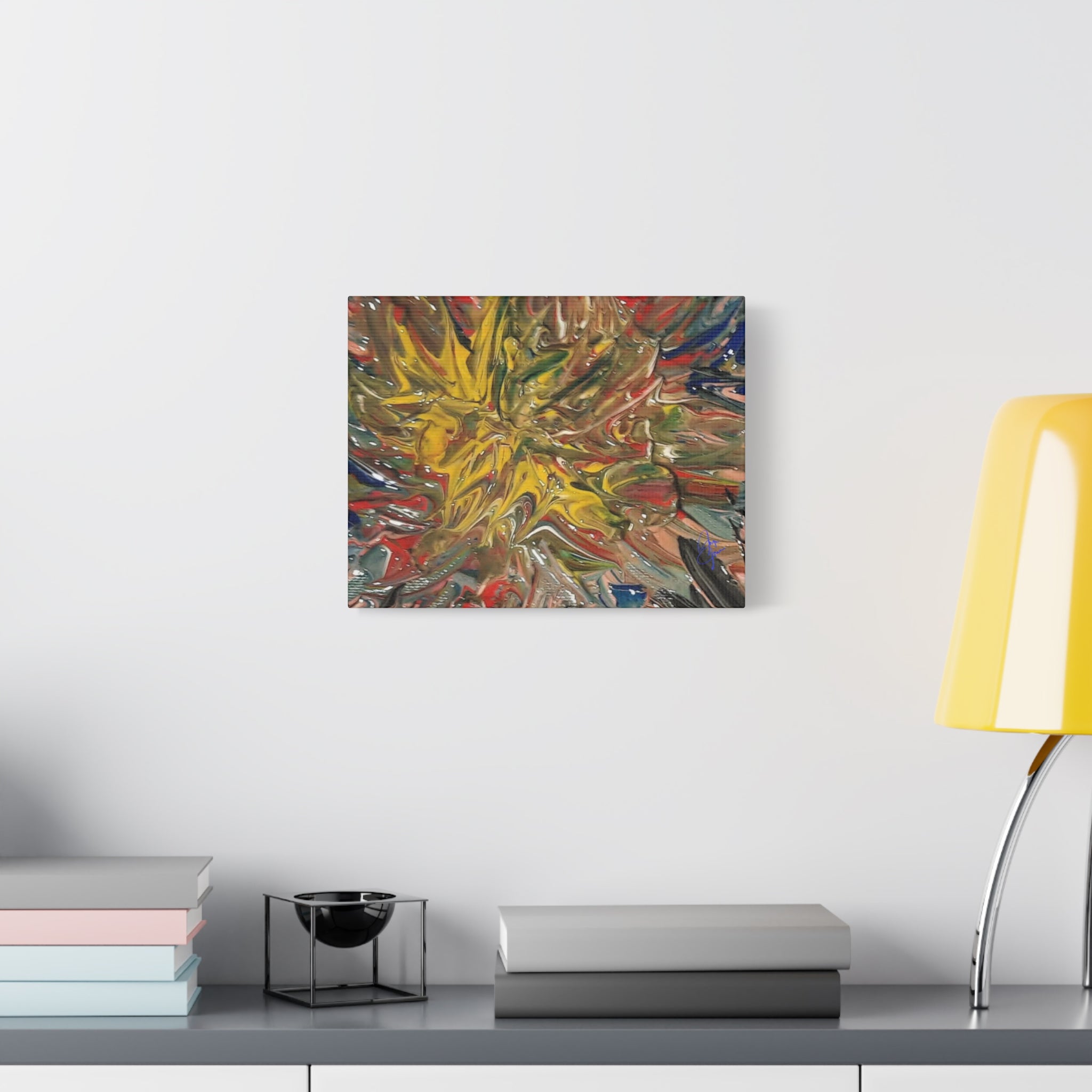 Vibrant Abstract Wall Art Canvas