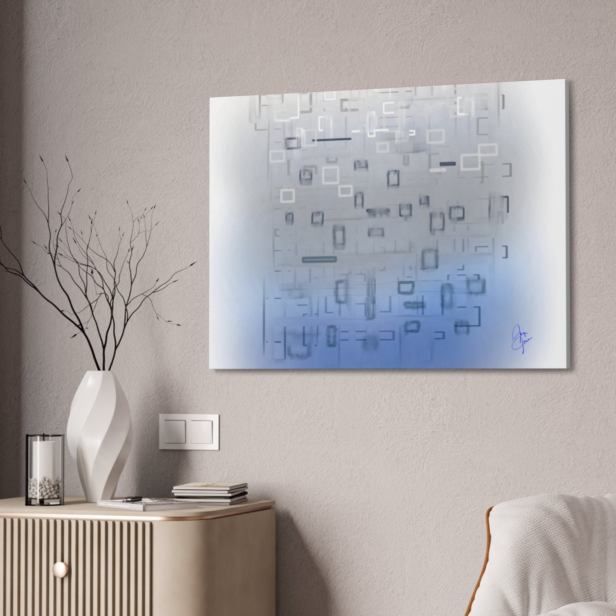 Modern Home & Office Canvas Stretched Wall Art