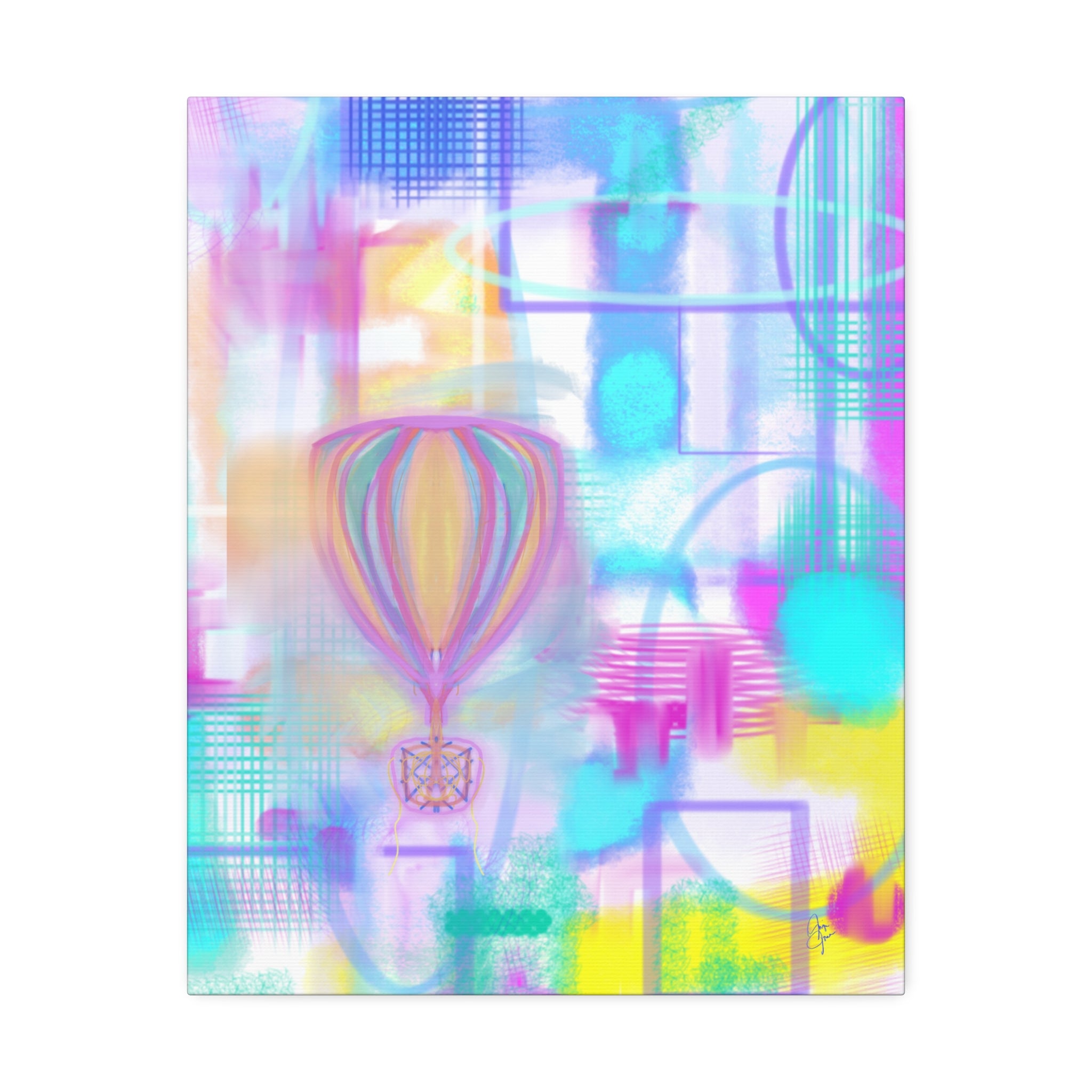 Hot Air Balloon Ride Canvas Print — Stretched 1.5"