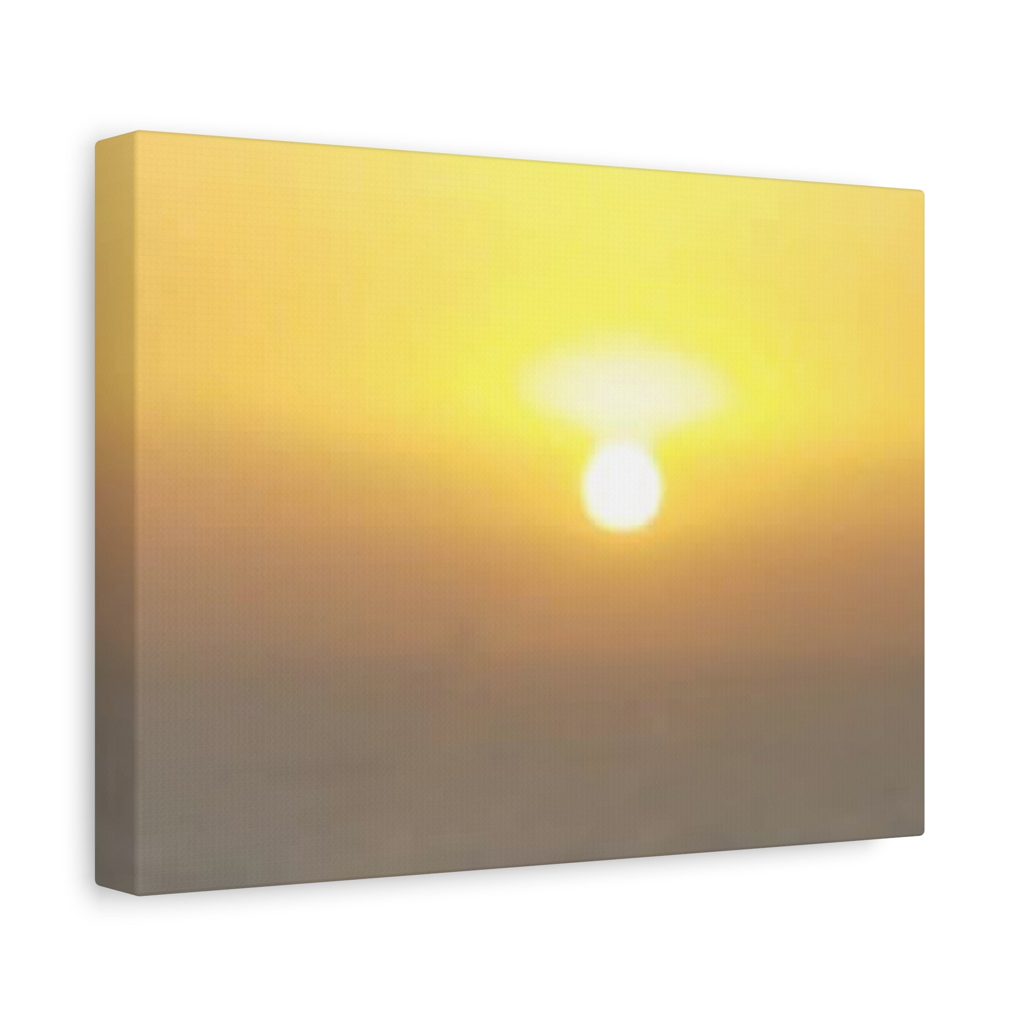 Sunset Seascape Matte Canvas Wall Art – Stretched 1.25" Coastal Sunset Print