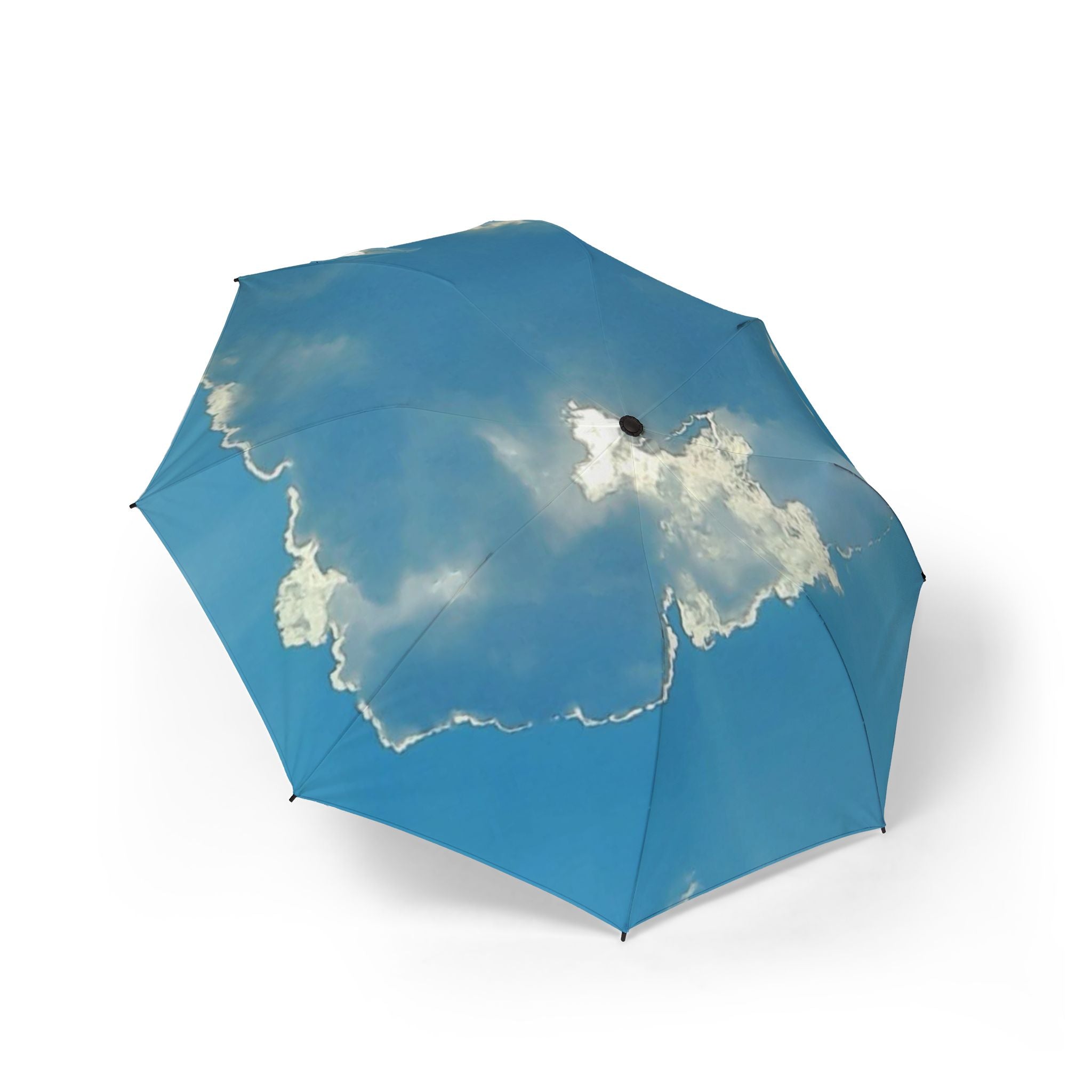 Sky Cloud Semi-Automatic Foldable Umbrella