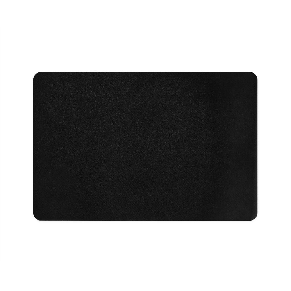 Pet Food Mat — "It's my job to chase squirrels!" Non-Slip 12x18 Feeding Placemat
