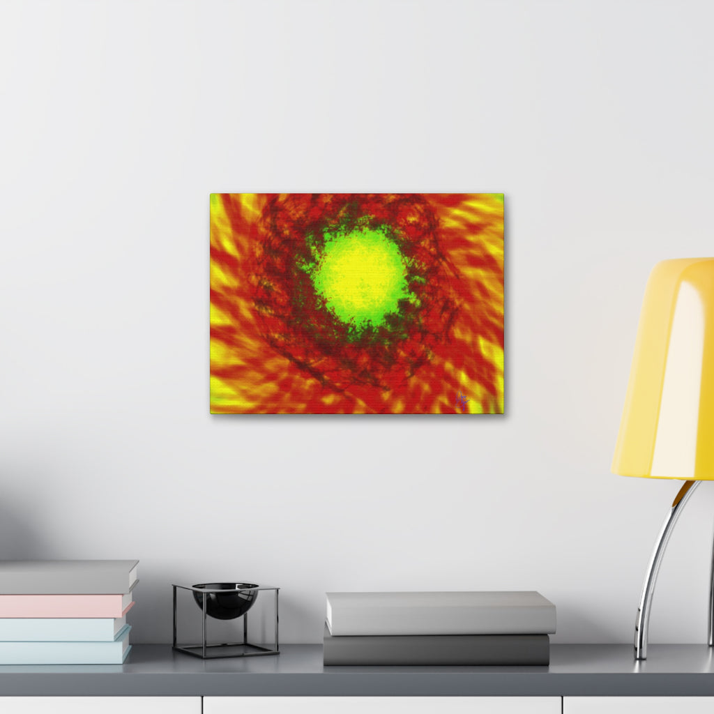 Glowing Blossom Canvas Stretched 1.5"