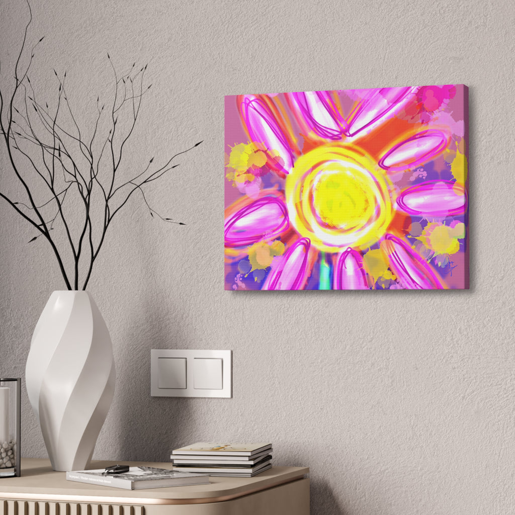 Bright Sunshine Daisy Canvas