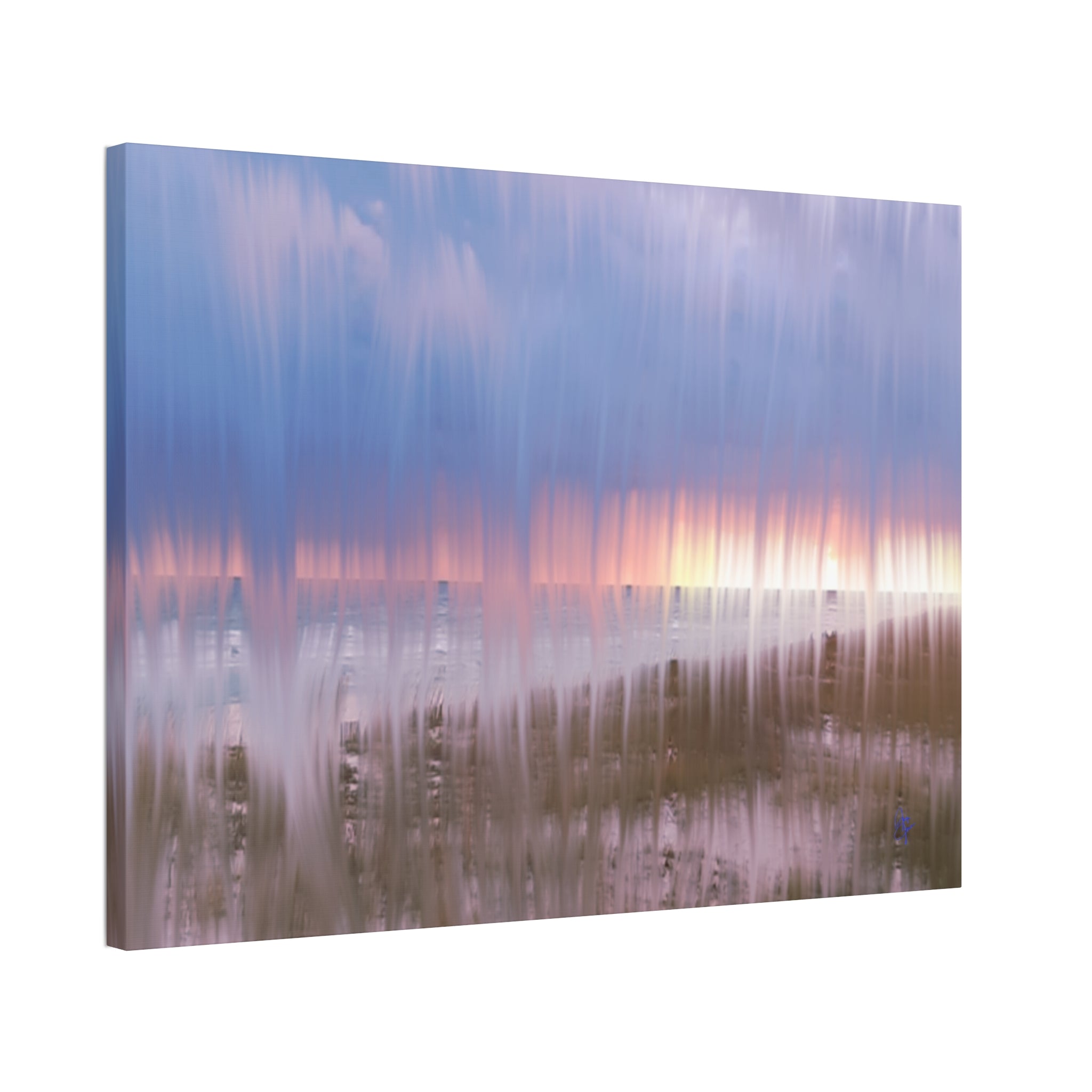 Abstract Sunset Canvas Print — Stretched 1.5"