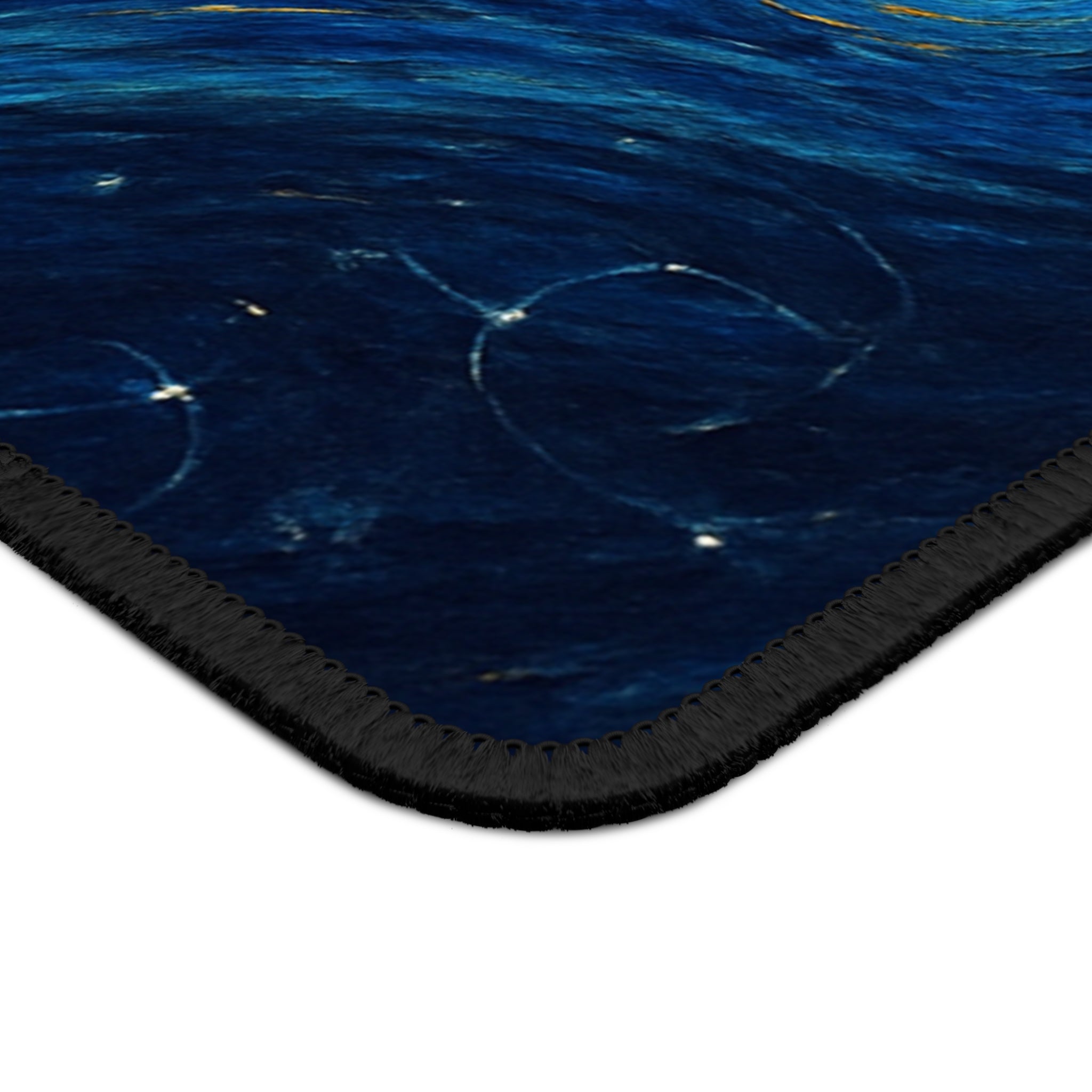 Gaming Mouse Pad — Starry Night Galaxy Swirl Design