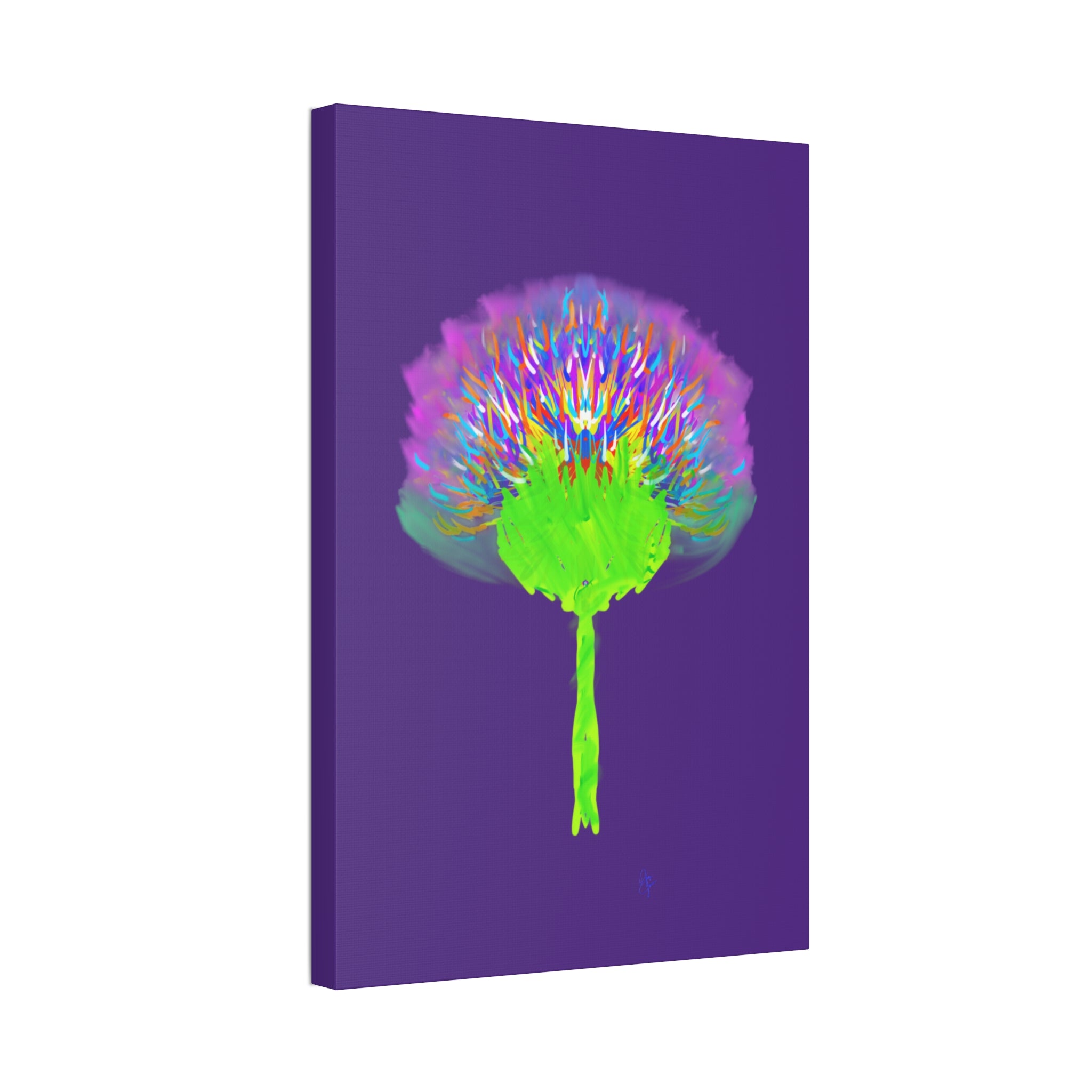 Vibrant Bloom Canvas