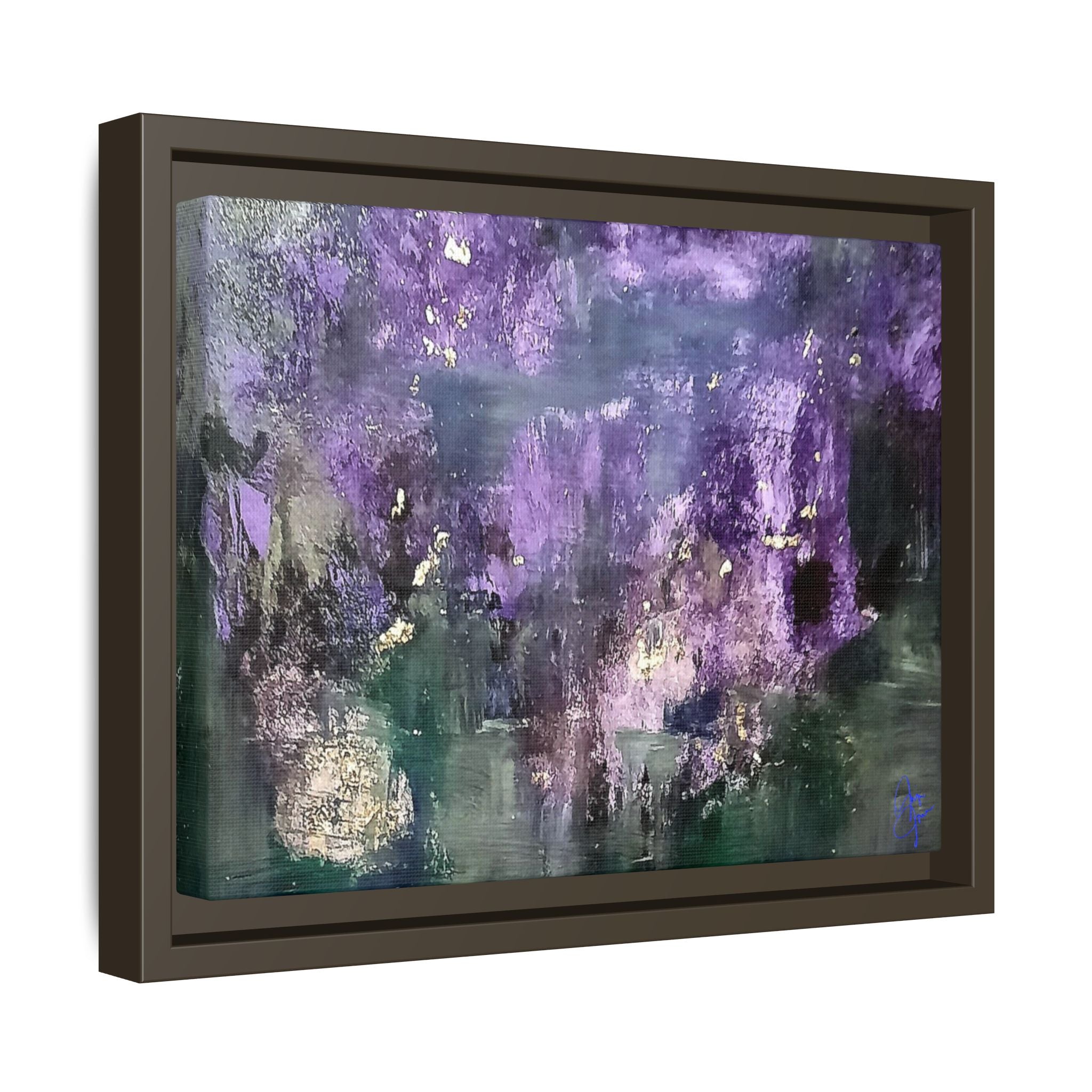 Impressionism Vibes Matte Canvas Print (Framed)