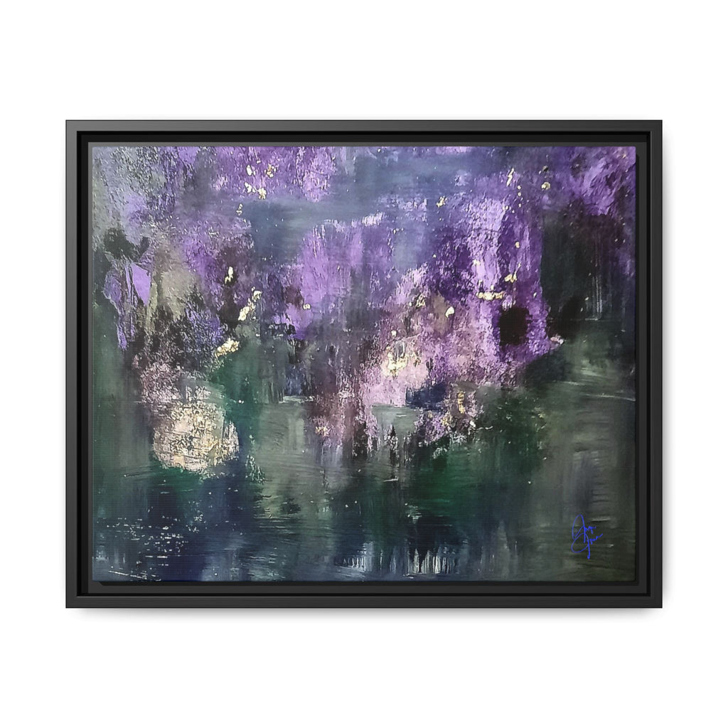 Impressionism Vibes Matte Canvas Print (Framed)