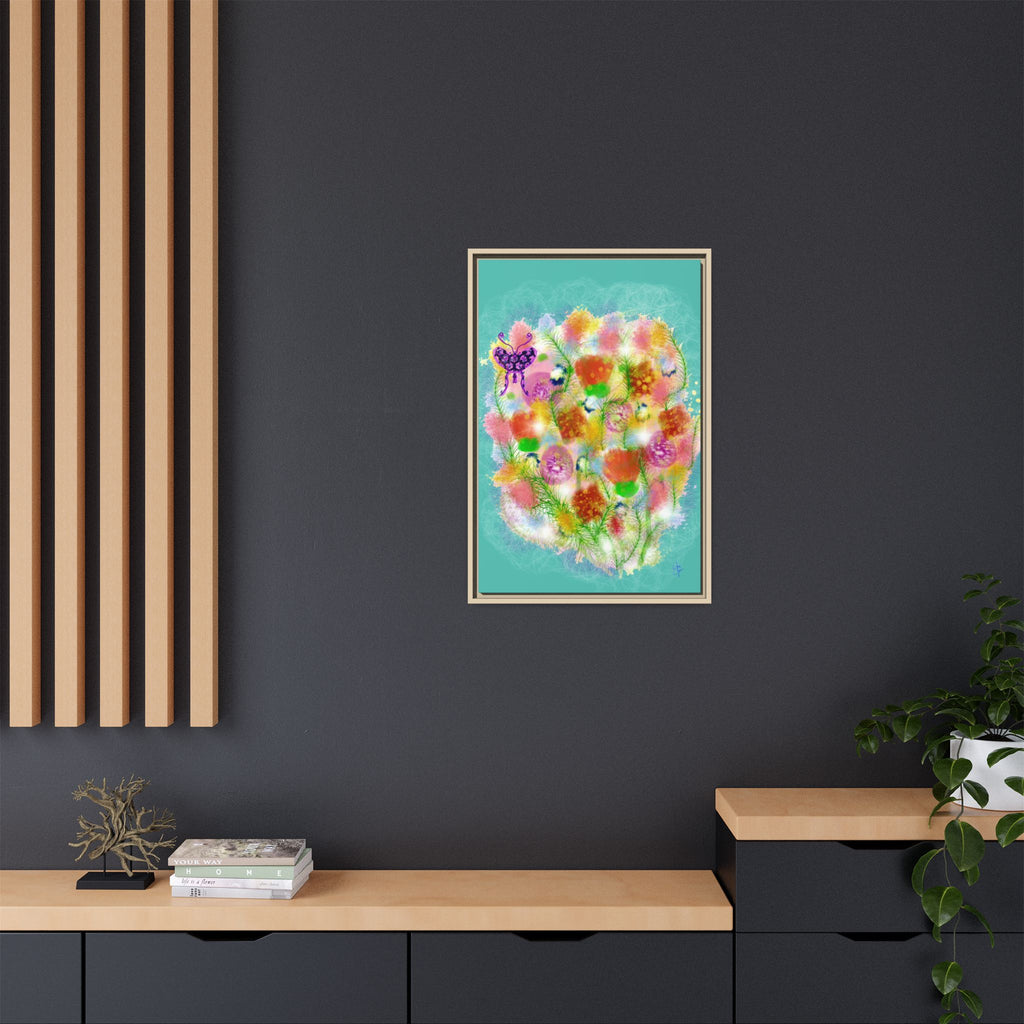 Matte Canvas, Framed (Multi-color)