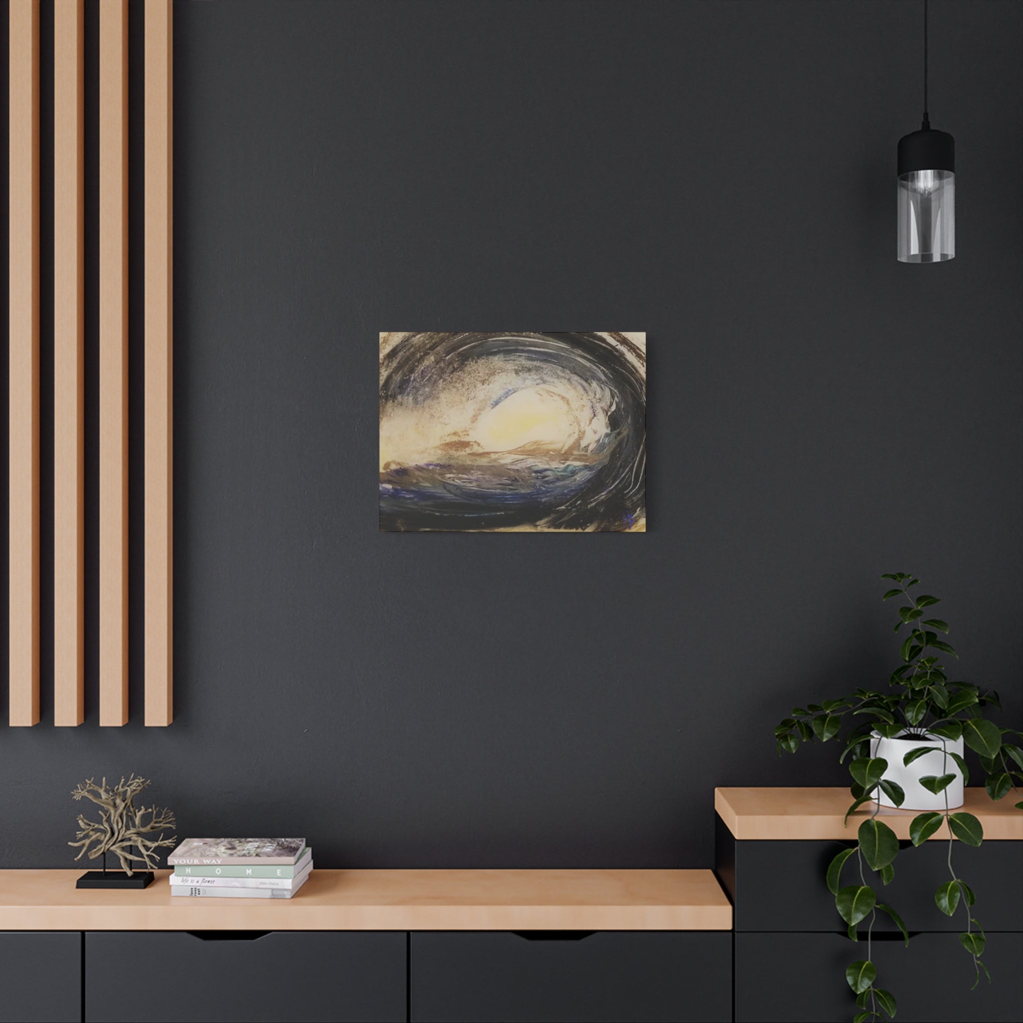 Surf the Waves Matte Canvas Wall Art — Stretched 1.25"