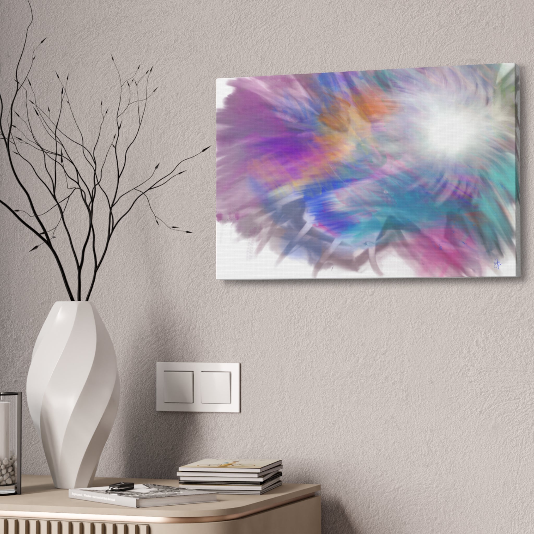 Be the Light Canvas Wall Art - Stretched 1.5"