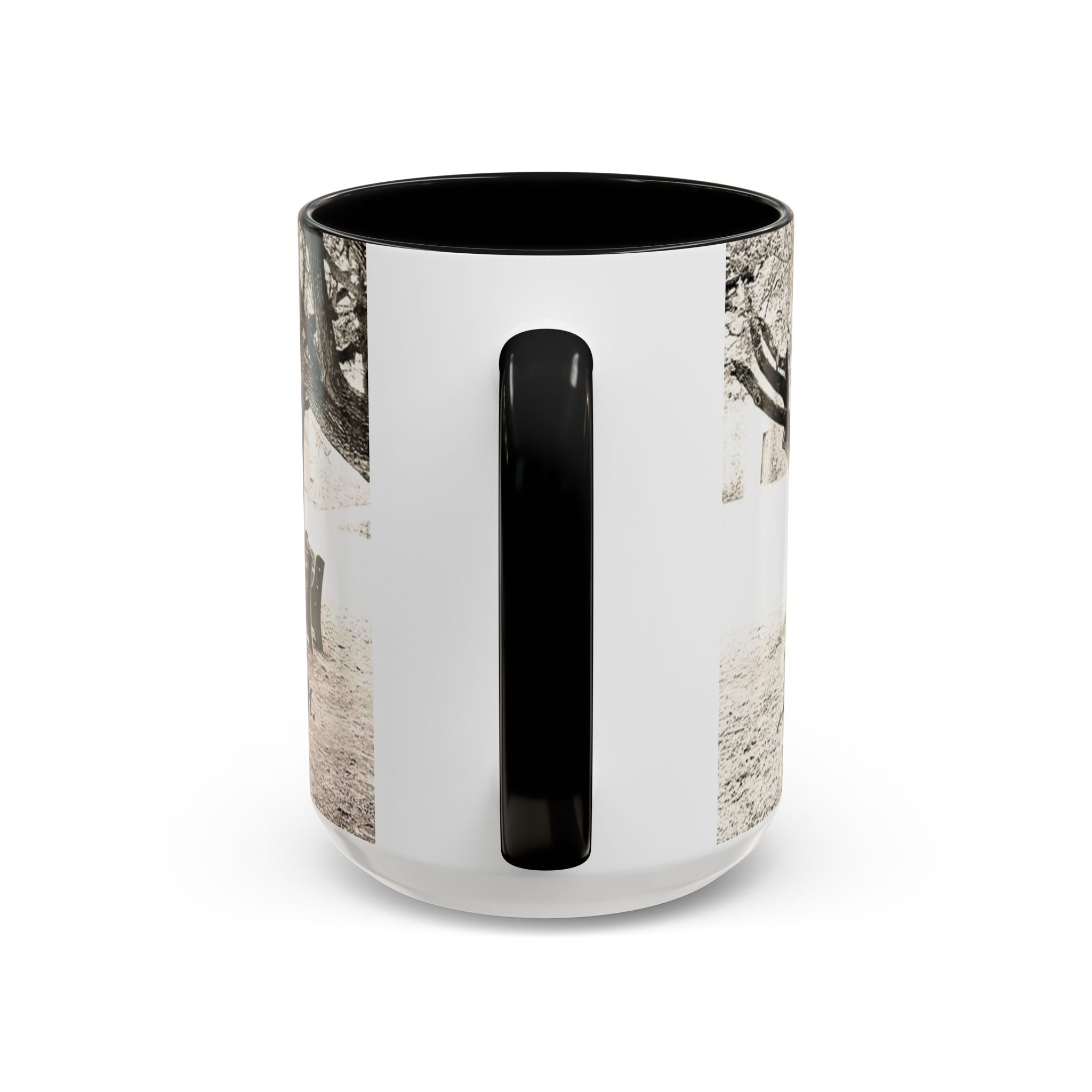 Conversation Bench Coffee Mug — 'I'll Join the Conversation' Accent Ceramic Mug