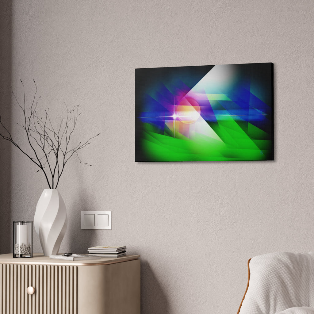 Let There Be Light! Stretched Canvas Wall Art — 1.5" Depth