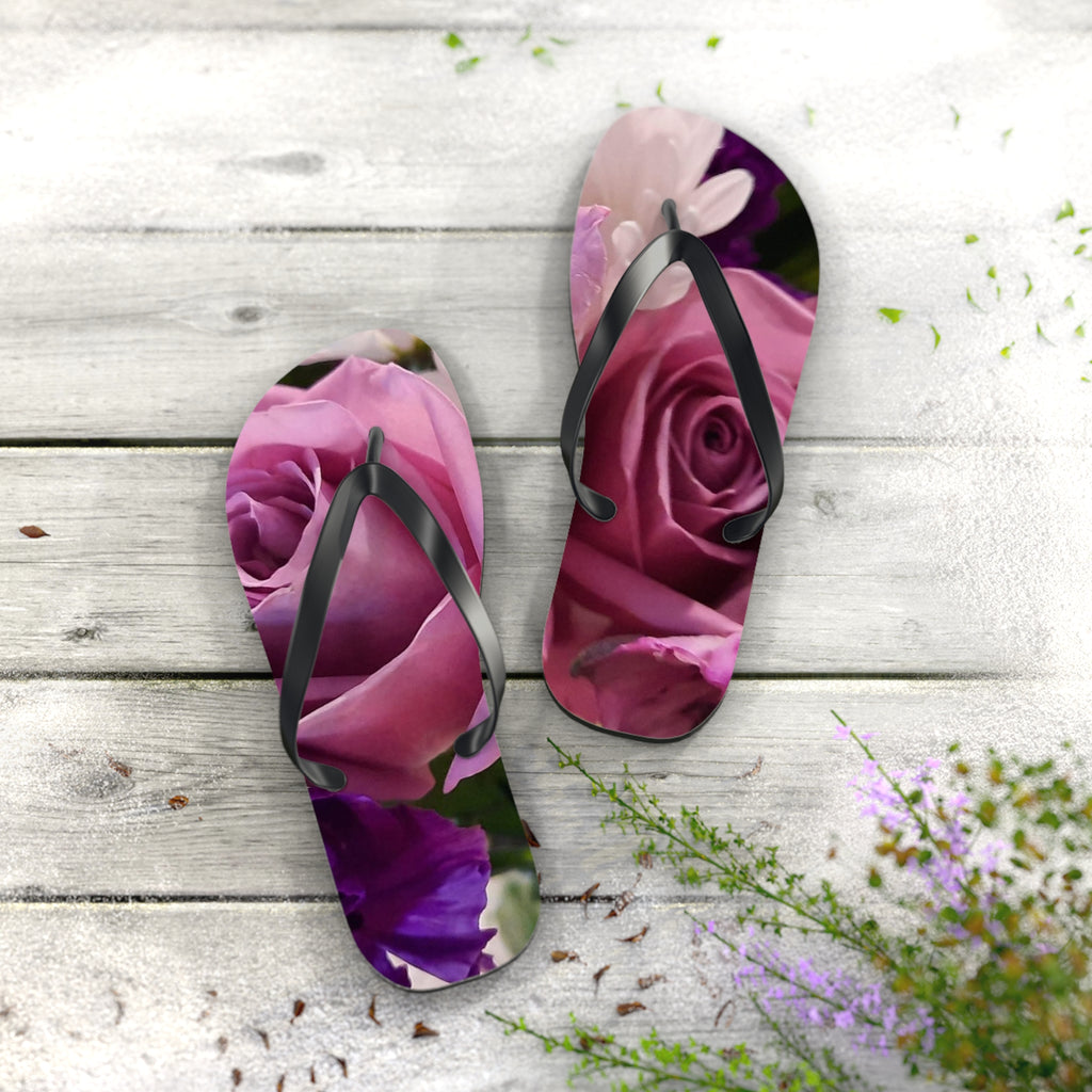 Floral Flip Flops - Perfect for Summer Vibes and Beach Days