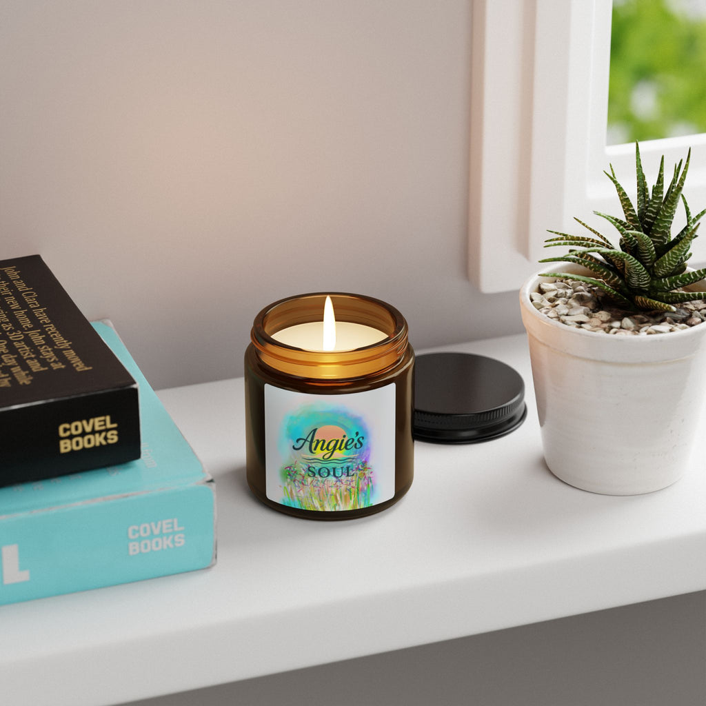 Angie's Soul Scented Soy Candle — Amber Jar (Multi-Size)