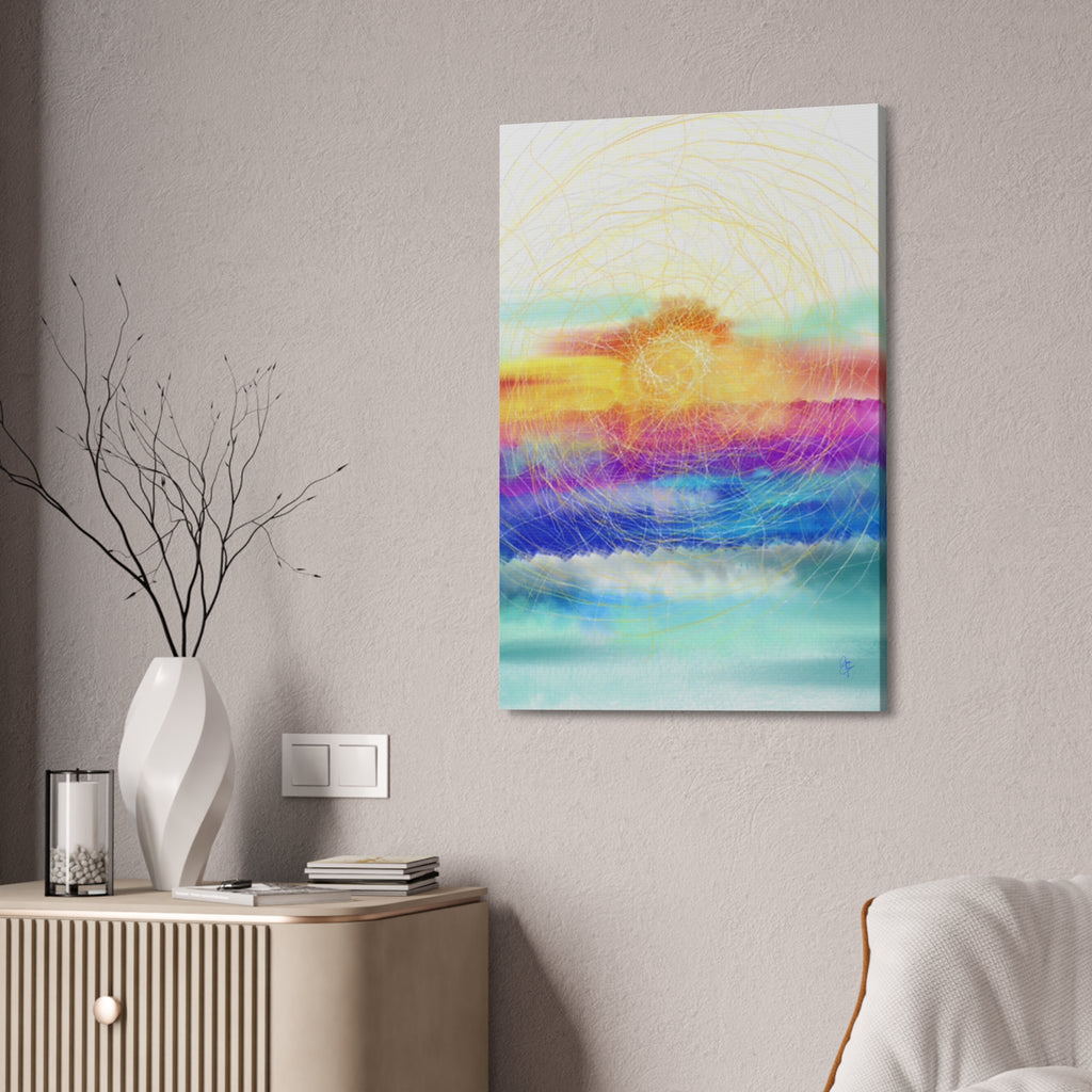 Sunrise Radiance Canvas