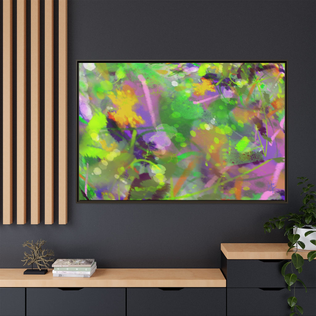 Matte Canvas, Framed (Multi-color)